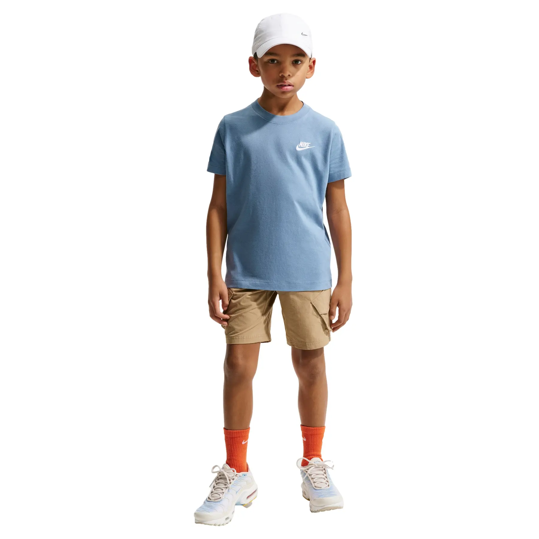 Nike Bleu T-Shirt Bambino