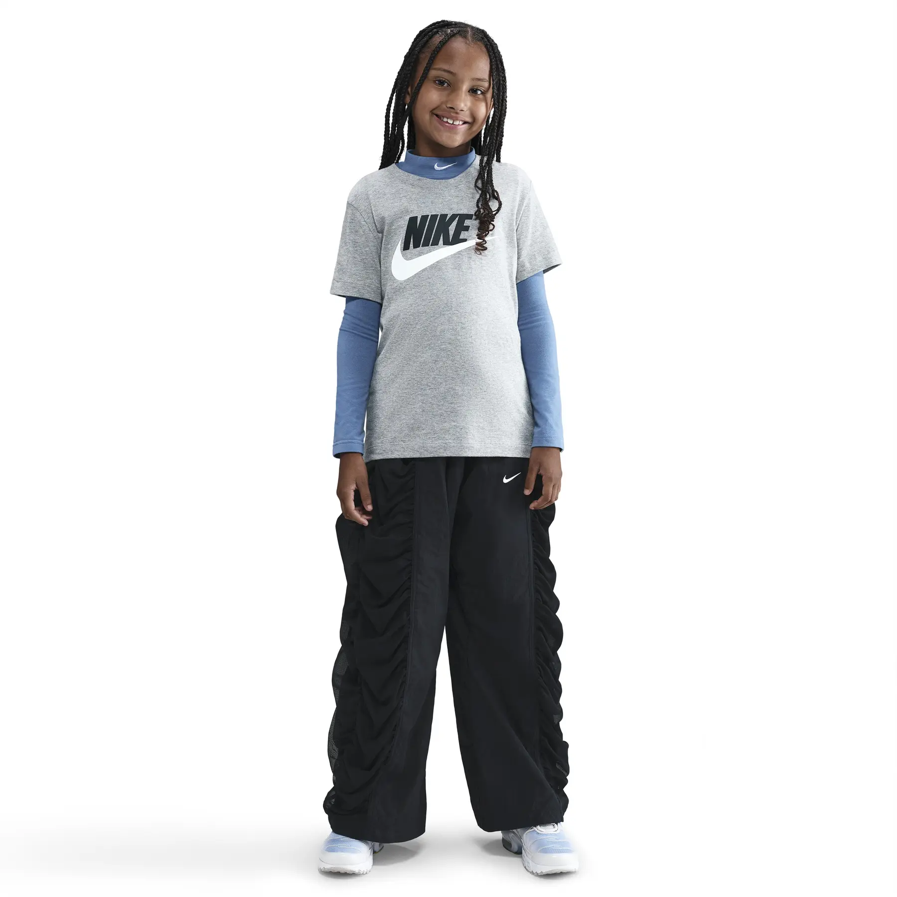 Nike Gris T-Shirt Bambino