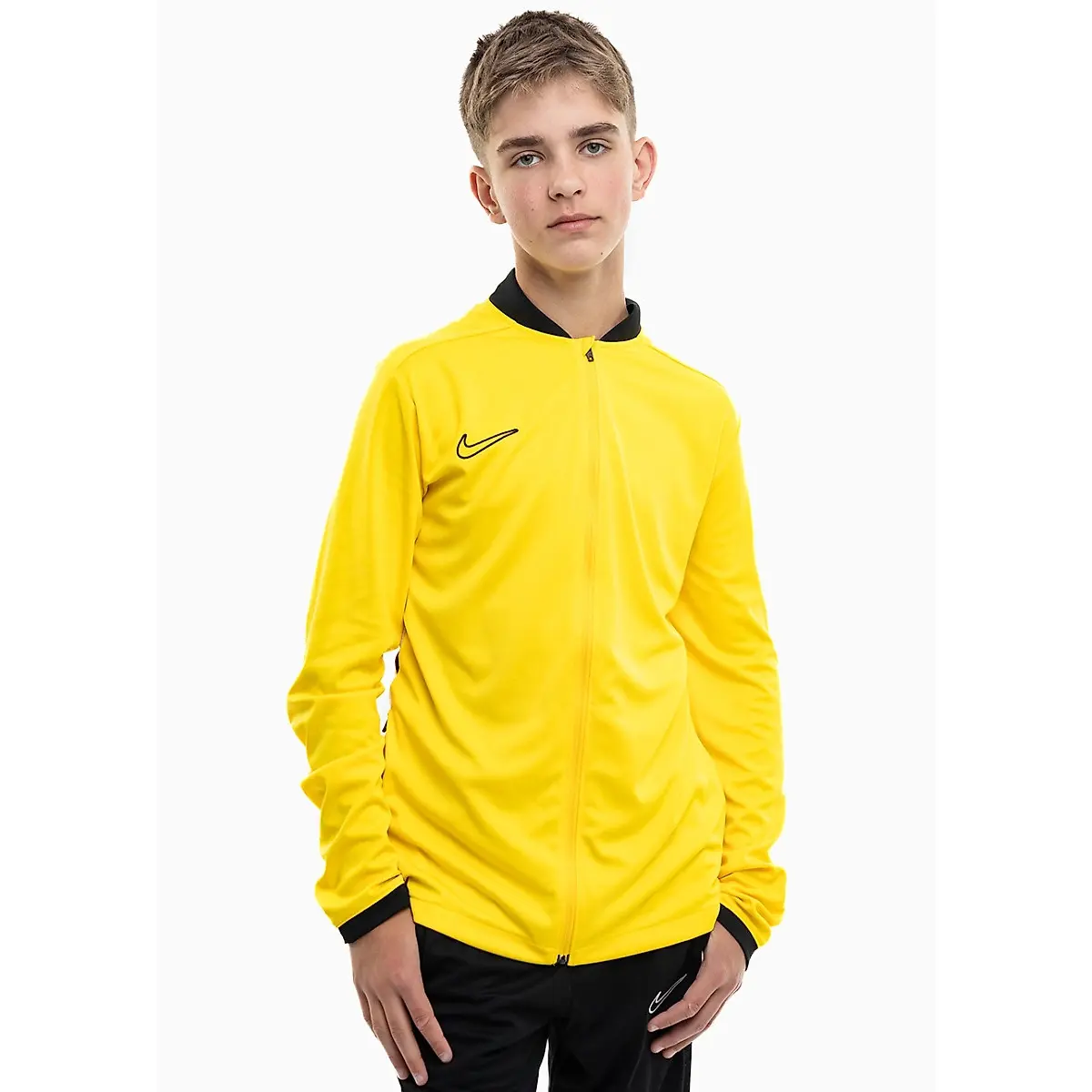 Kinder-Trainingsjacke Bluza Dri-Fit Academy 25 - Jaune - unisex - Size: 13/15 ans