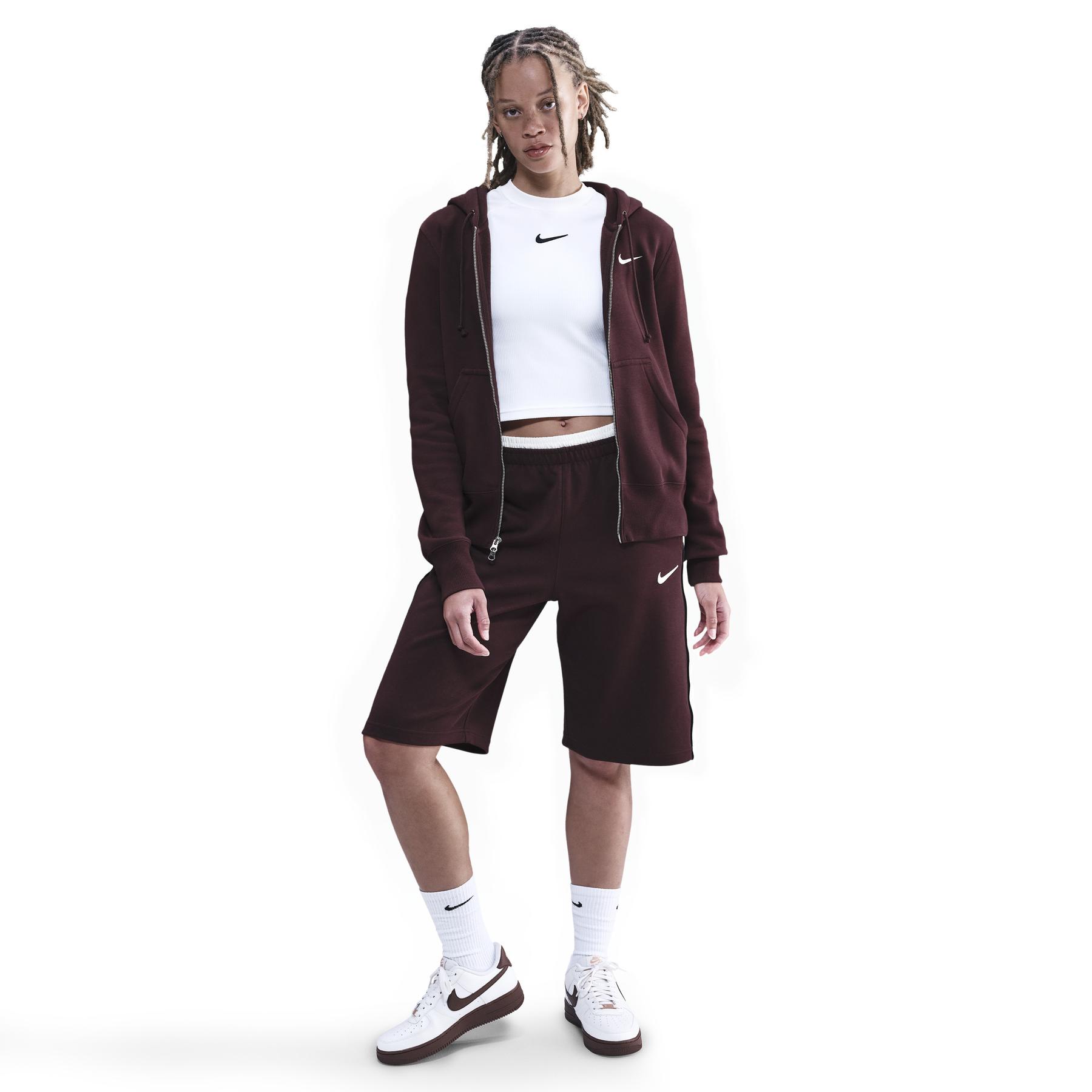 Sweatshirt+à+capuche+zippe+femme+Nike+Phoenix+Fleece