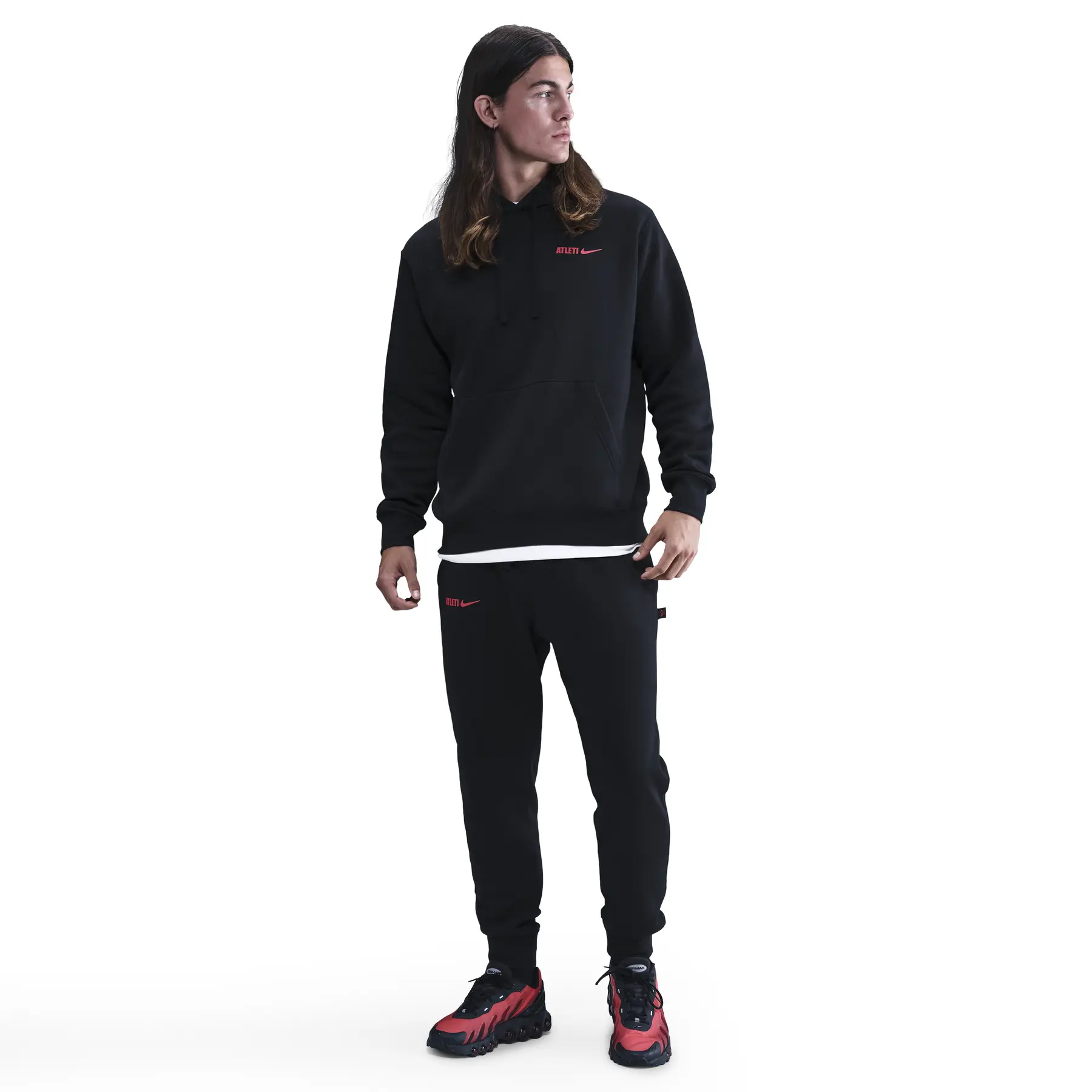 Atletico Madrid Sweatshirt Club 2025/26 - Noir - male - Size: M