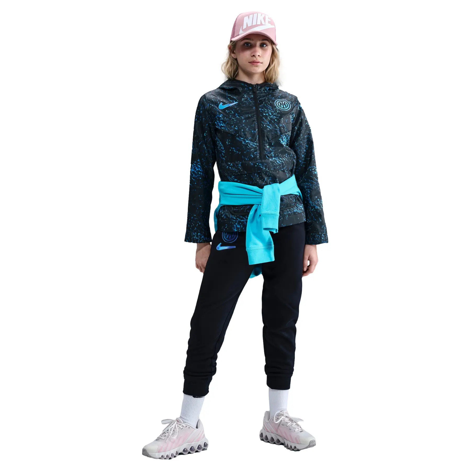 Wasserdichte Kinderjacke Inter Mailand Amplify WRGX 2024/25 - Noir - unisex - Size: 13/15 ans