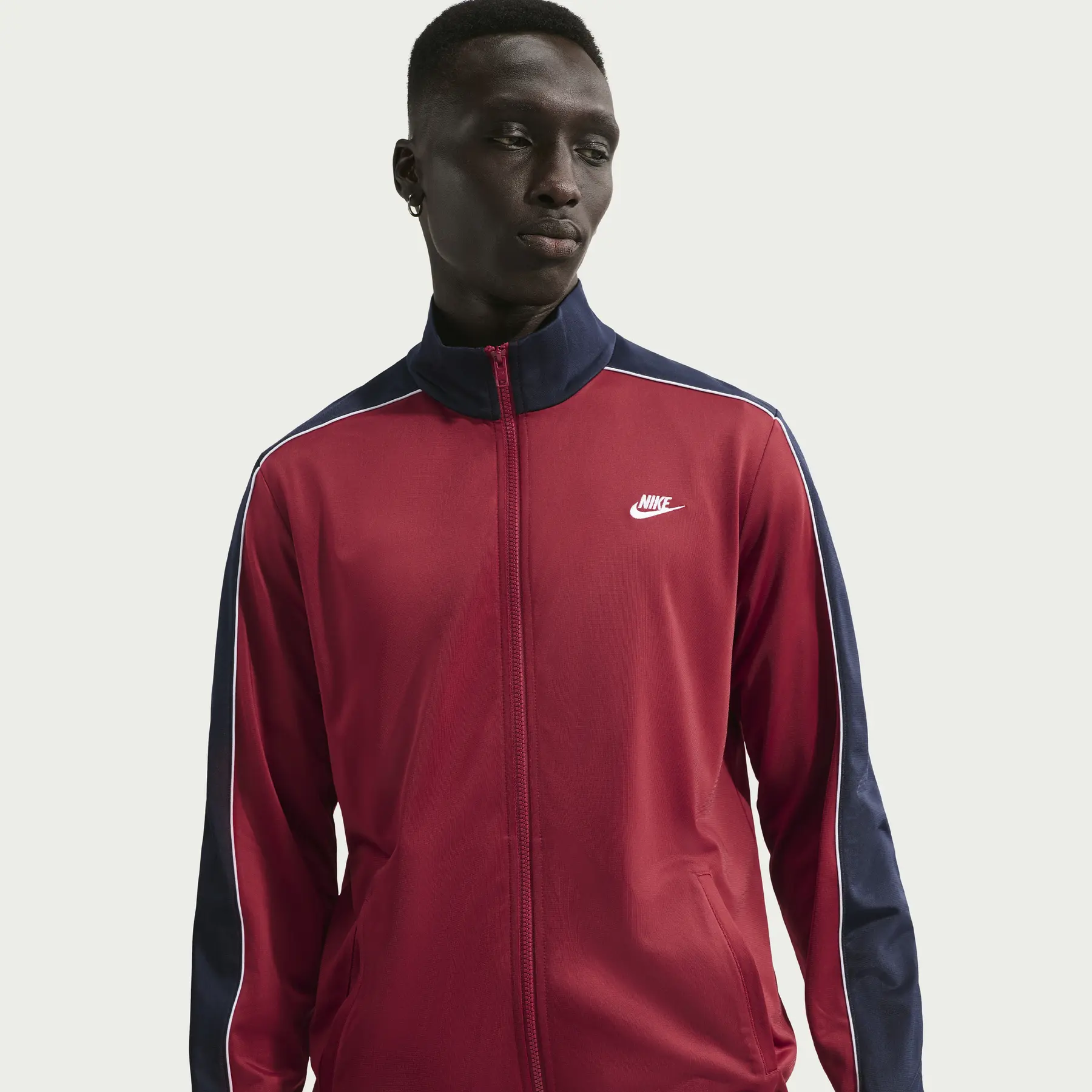 Polyester fleece jacket Nike Club | Foot-Store