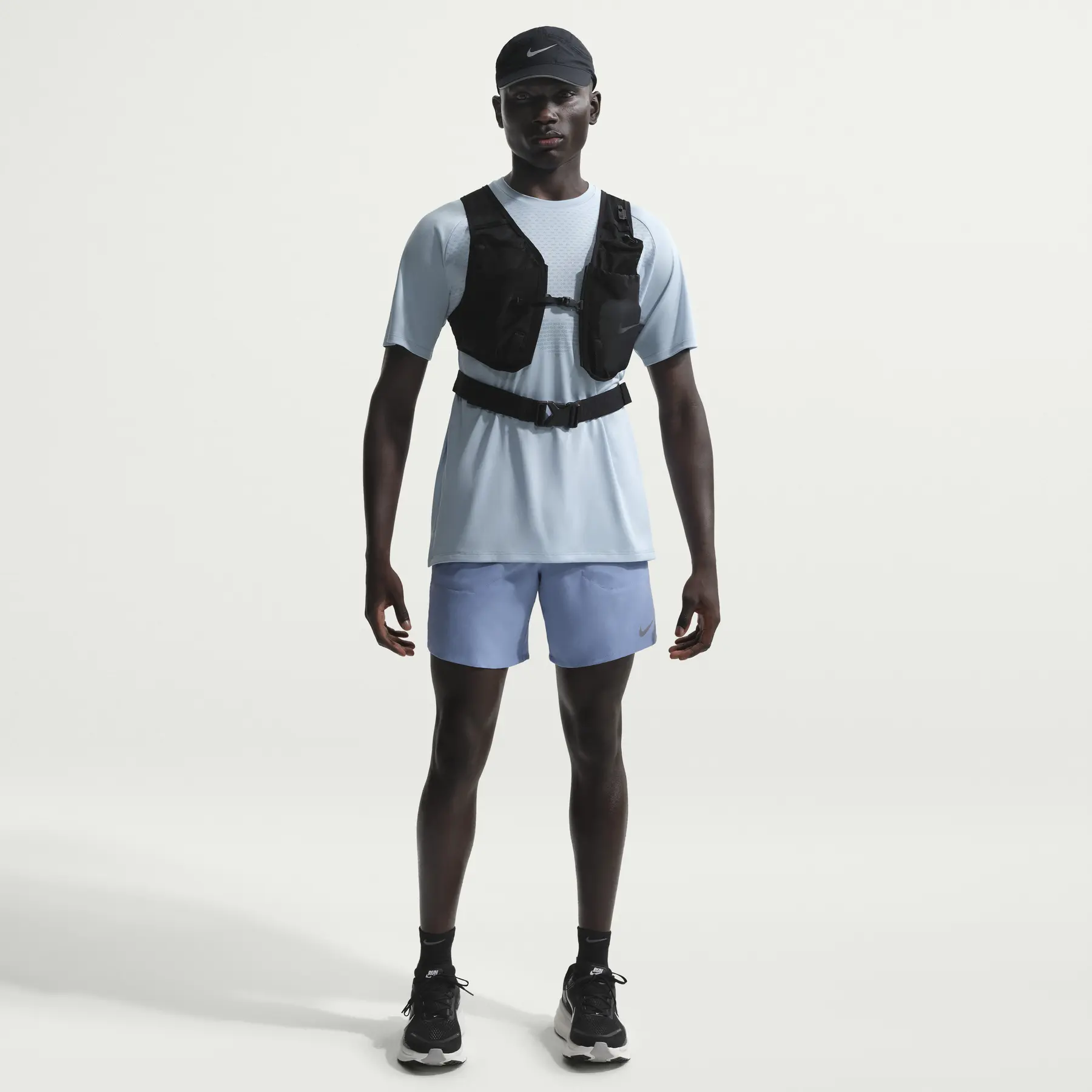 T-Shirt Stride Dri-Fit - Bleu - male - Size: S