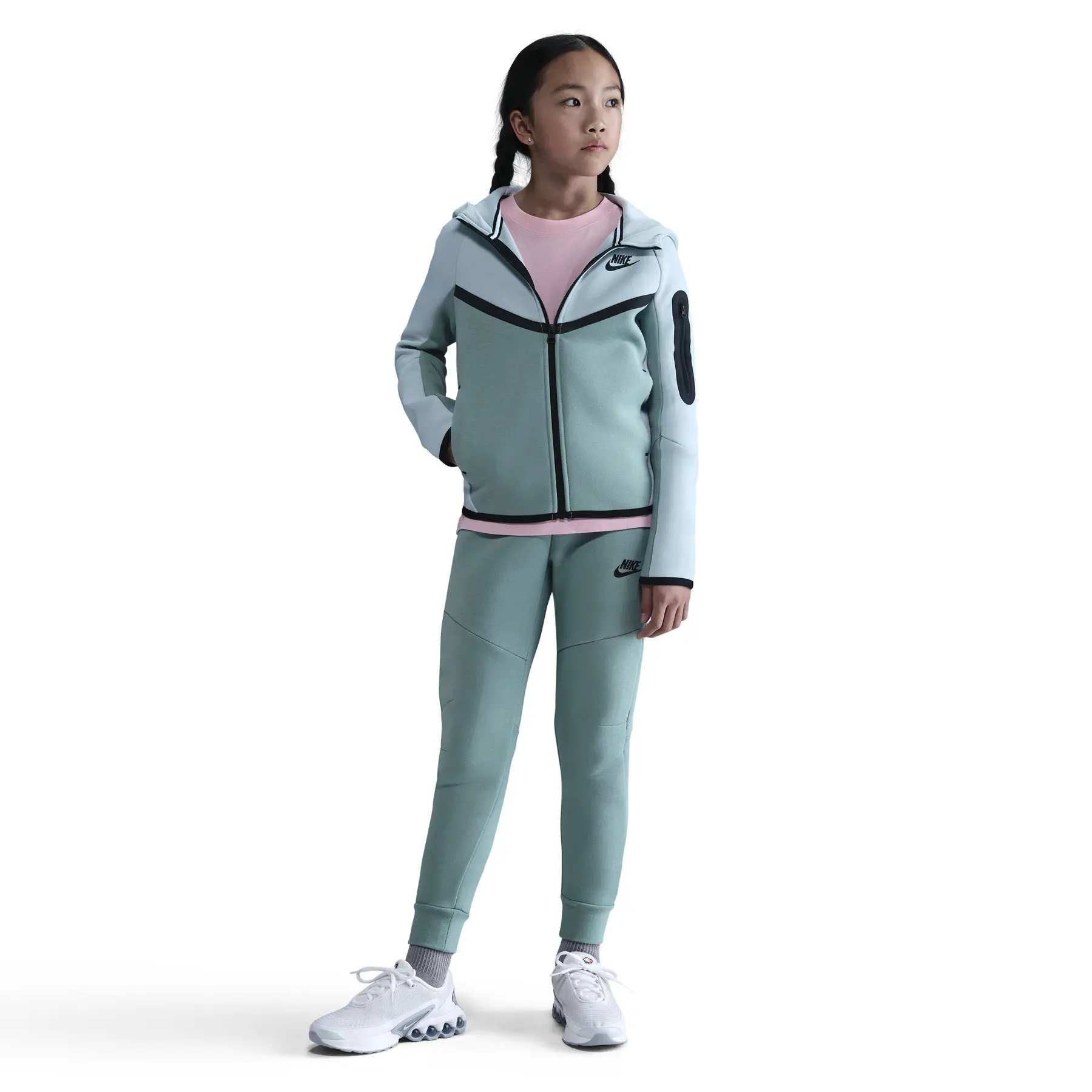 Children's zip-up hooded jacket Nike Tech Fleece | Foot-Store