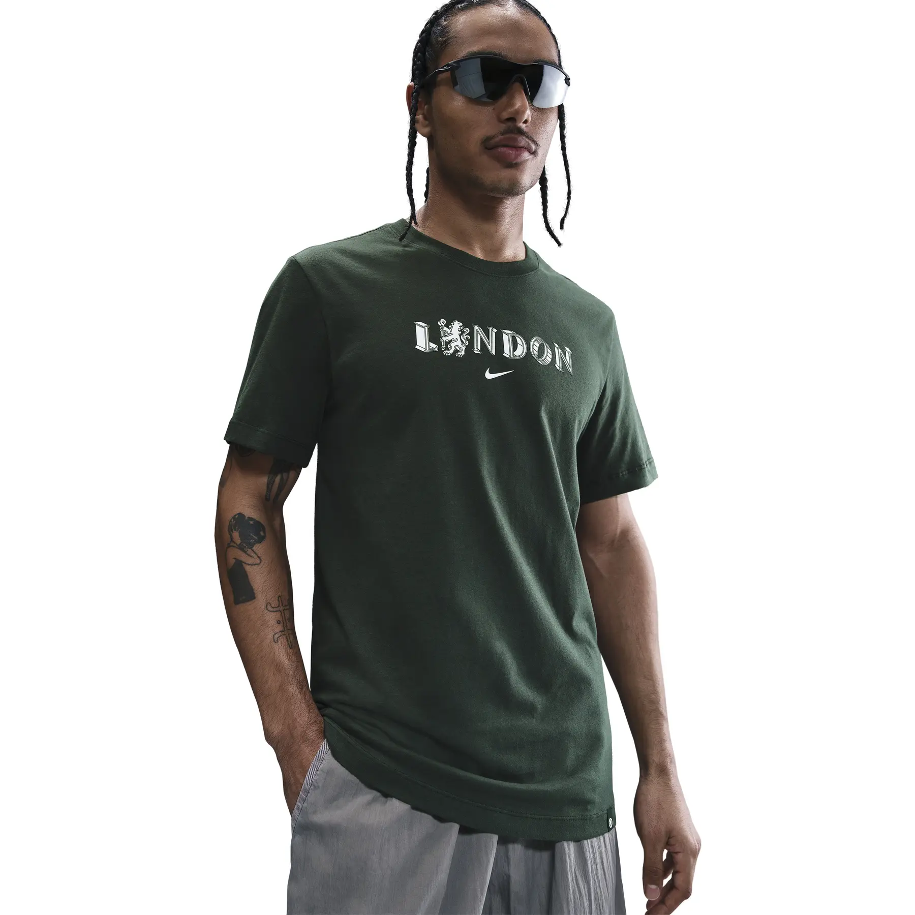 Chelsea T-Shirt wordmark 2025/26 - Vert - male - Size: XL