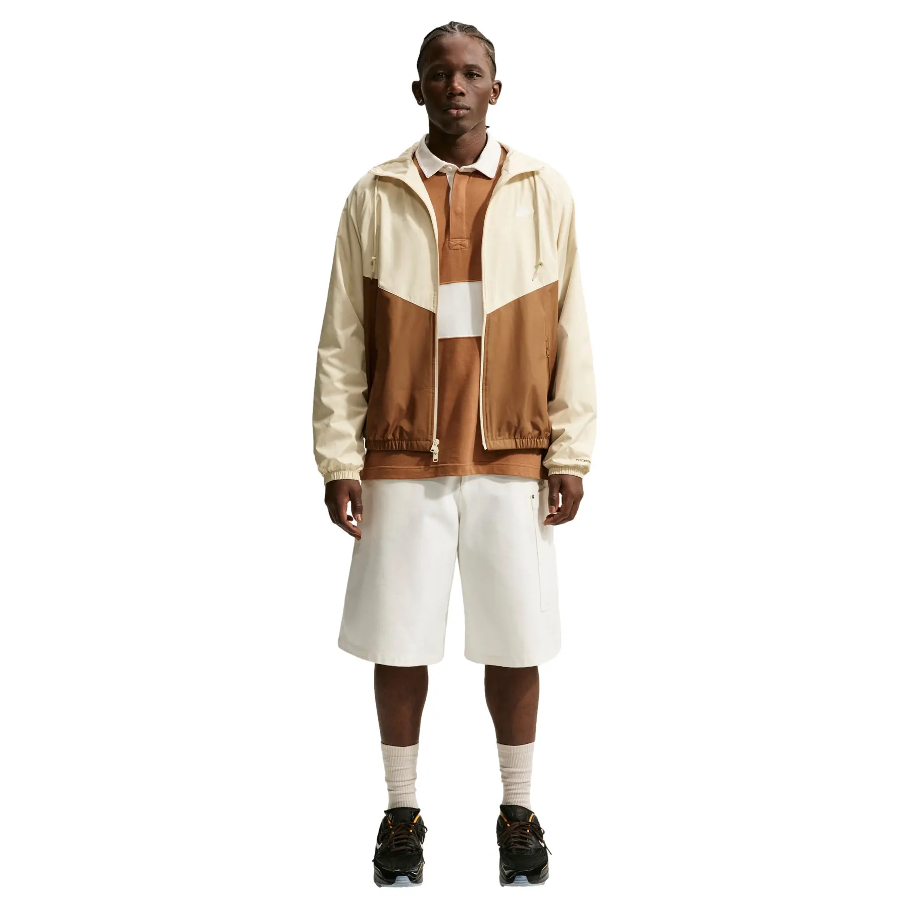 Nike Men's Vert Hooded Zip-Up Lined Jacket