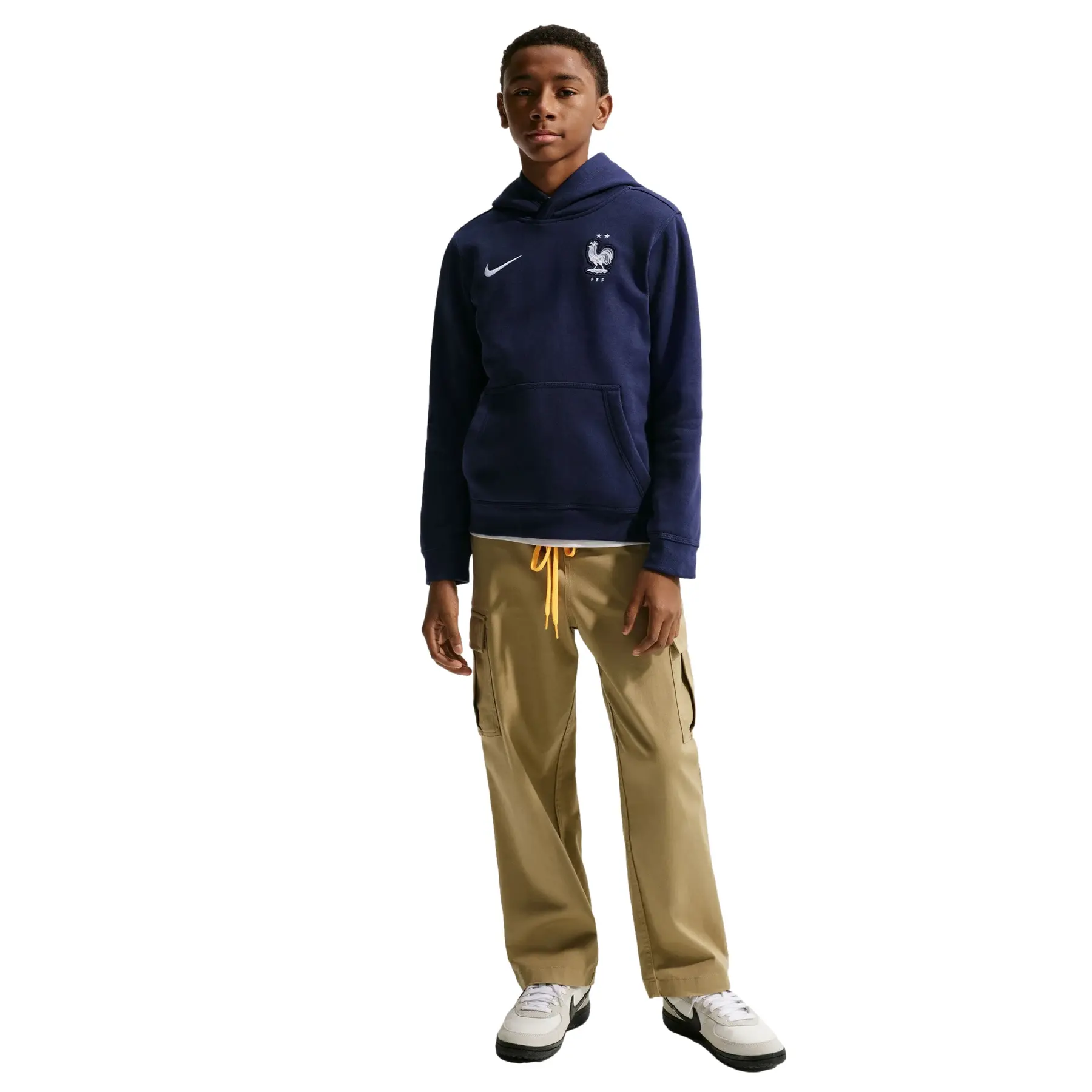 Sweatshirt à capuche enfant France Club Coupe du Monde 2026