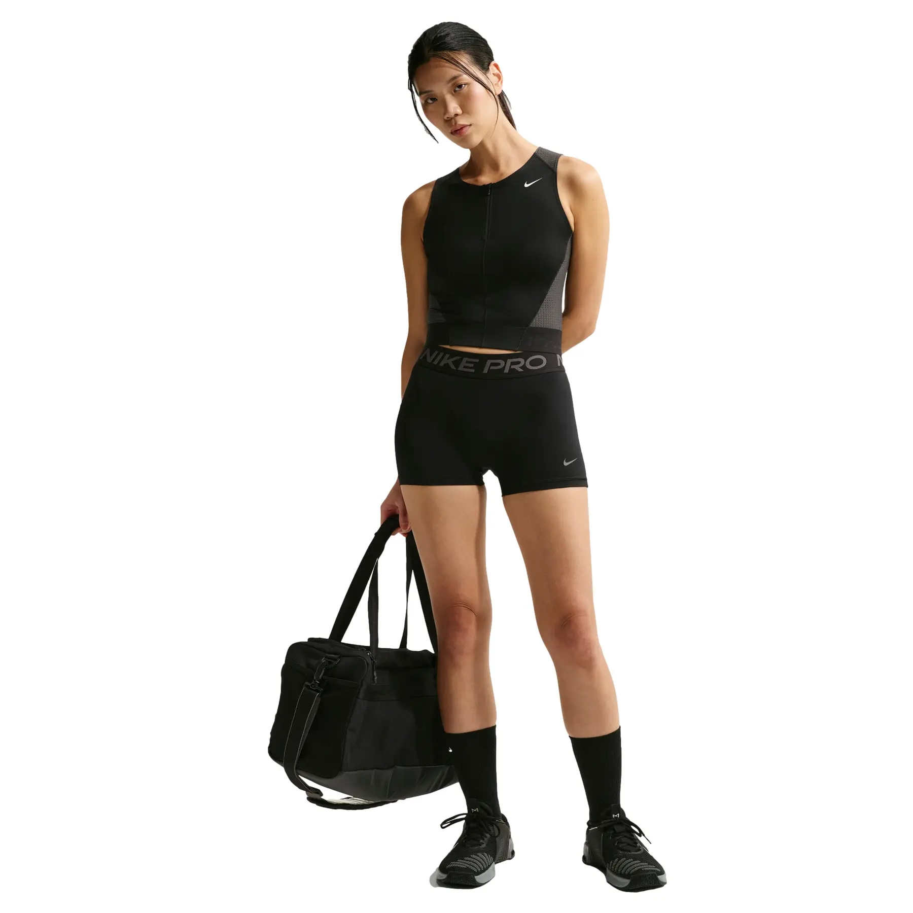Damen-Top Pro - Noir - female - Size: S