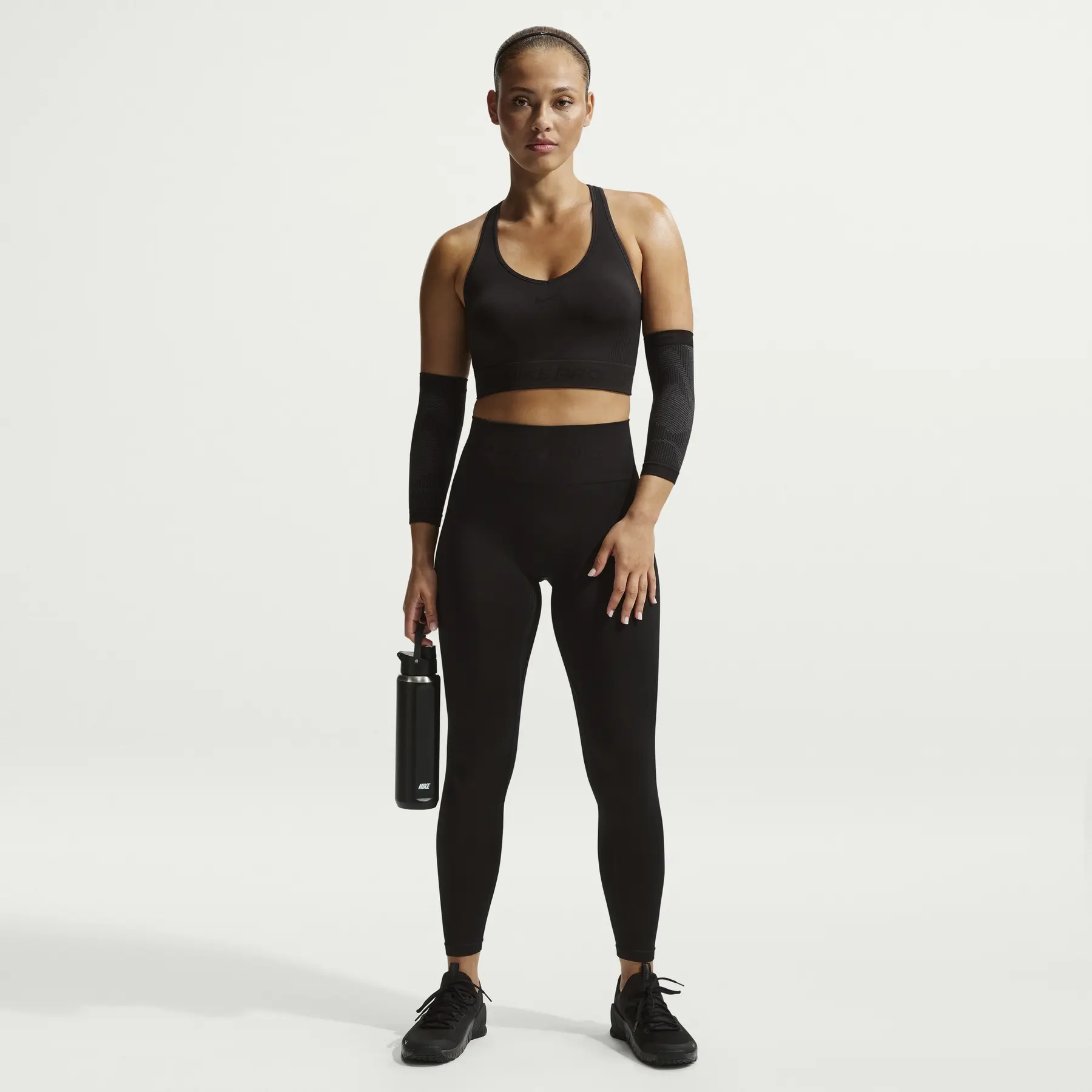Seamless cropped tank top for women Nike Pro