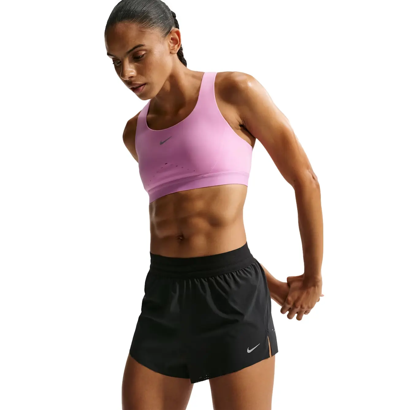 Women's shorts with undershort Nike Swift Breathe
