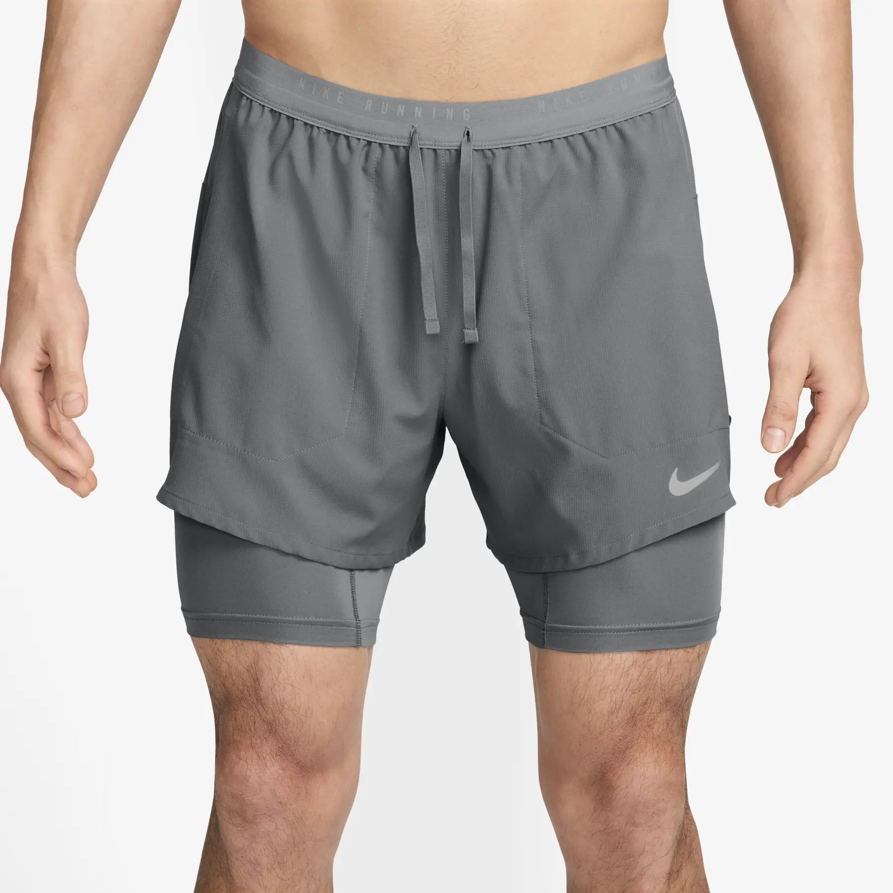 Shorts Stride 5" - Gris - male - Size: S