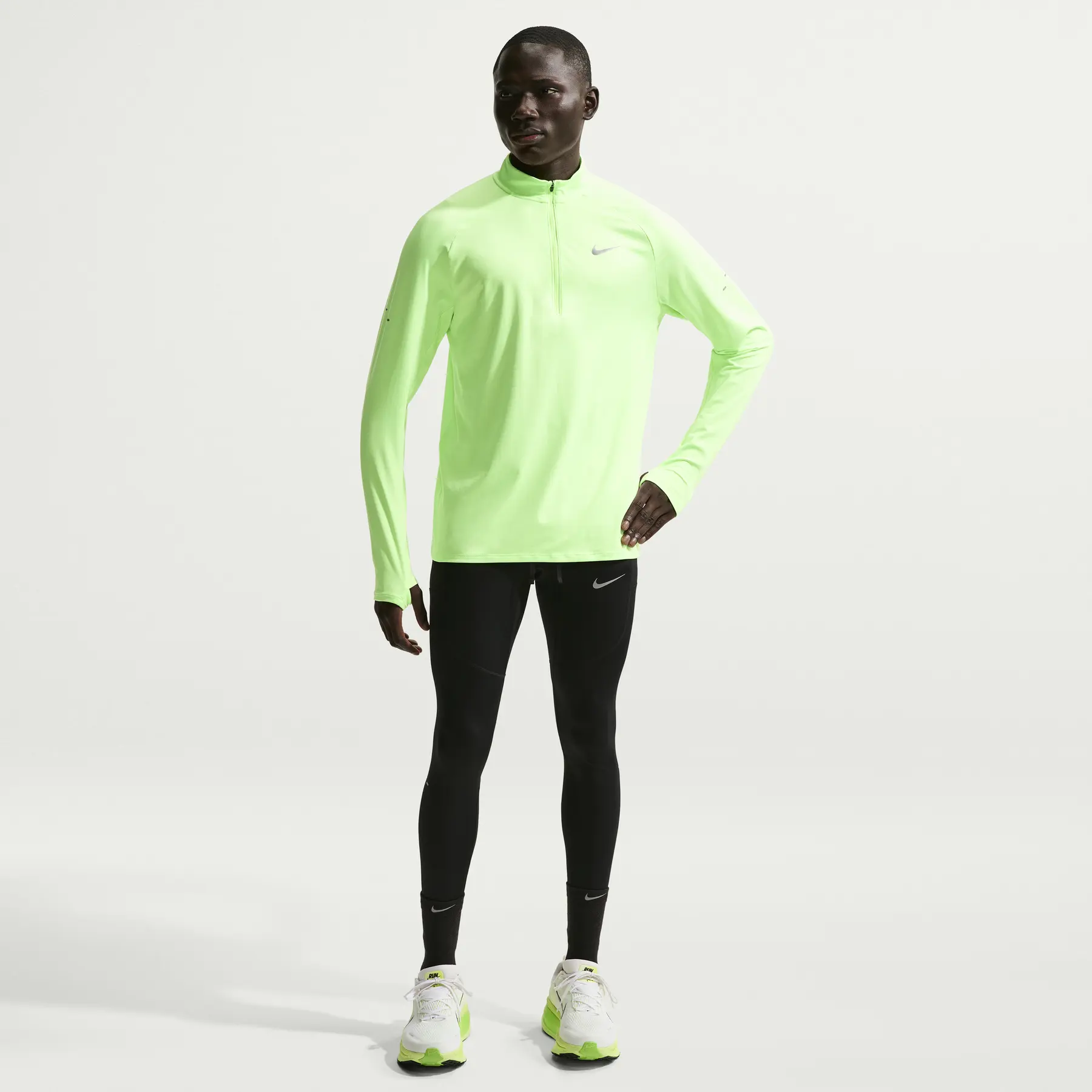 Reflektierende Leggings Stride Dri-Fit - Noir - male - Size: S