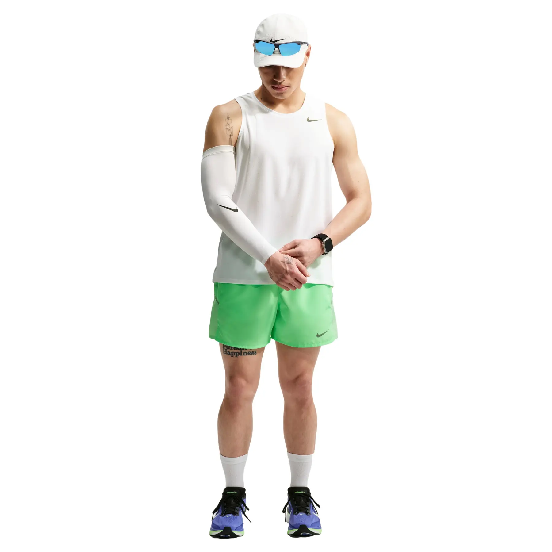 Shorts with integrated undershorts Nike Miler 5"