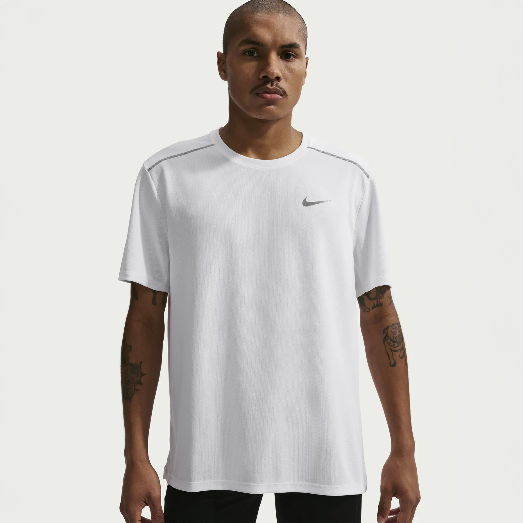 Nike Blanc Maglia Miler