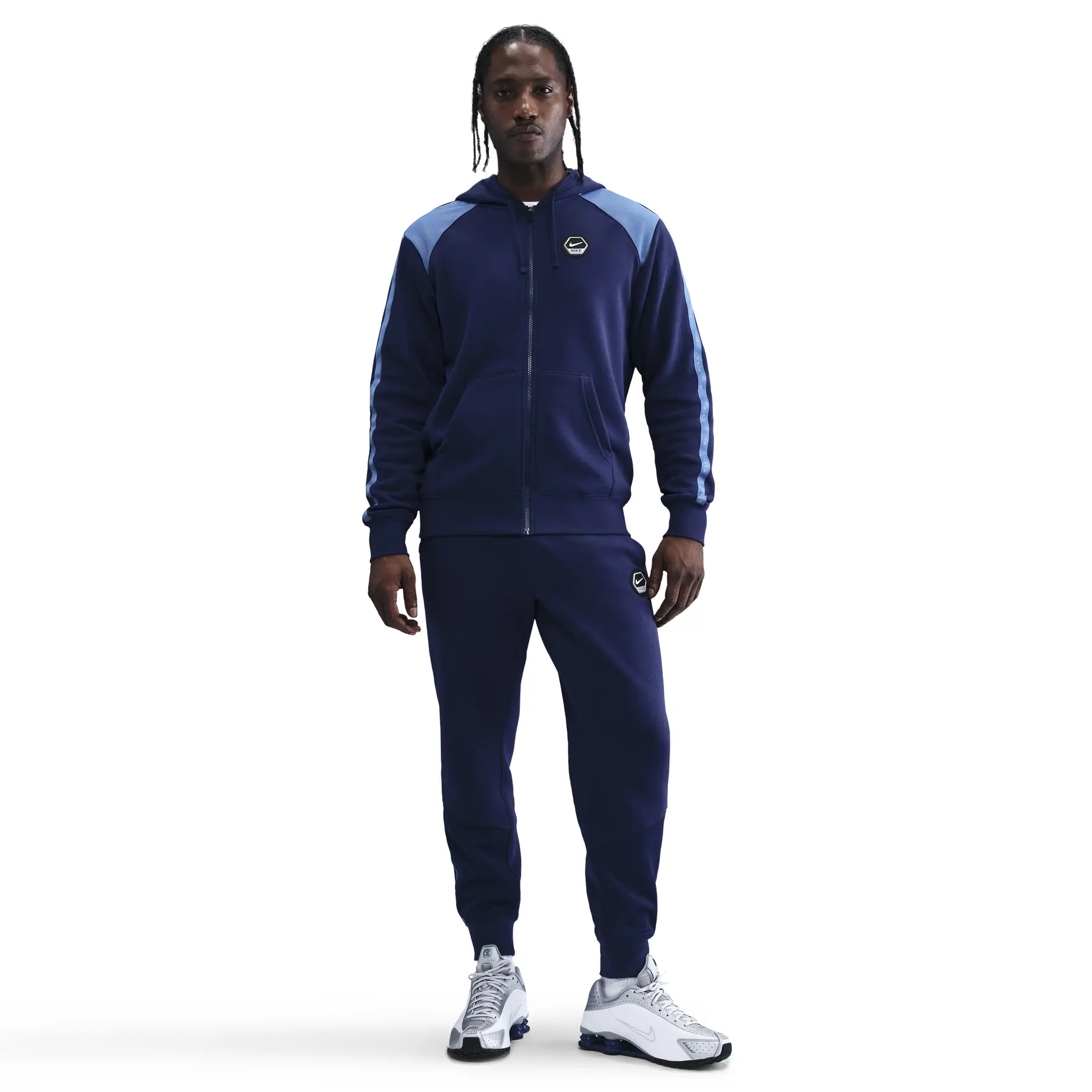 Nike Bleu Pantaloni Running Club