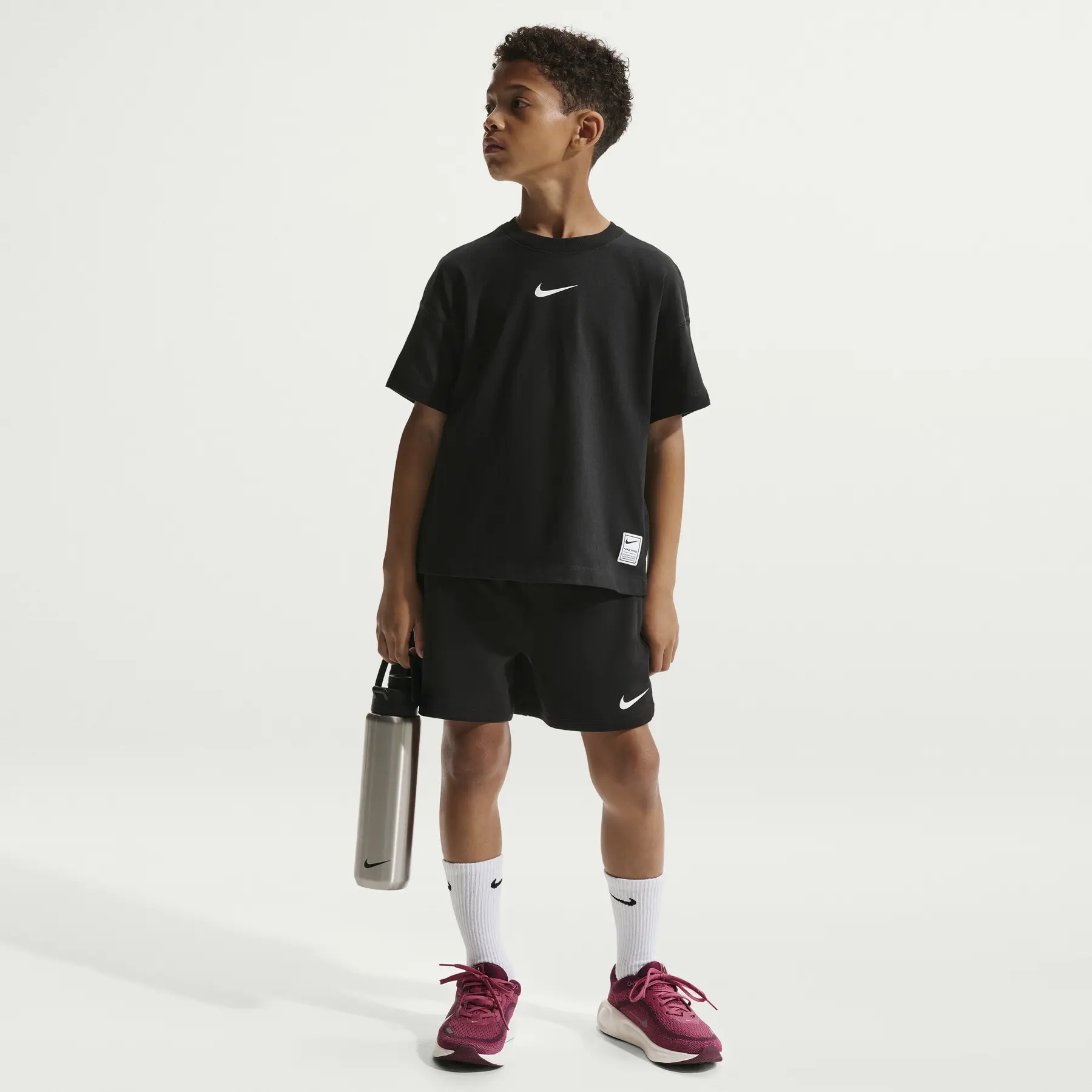 Kindertrikot Pro - Noir - male - Size: 8/10 ans