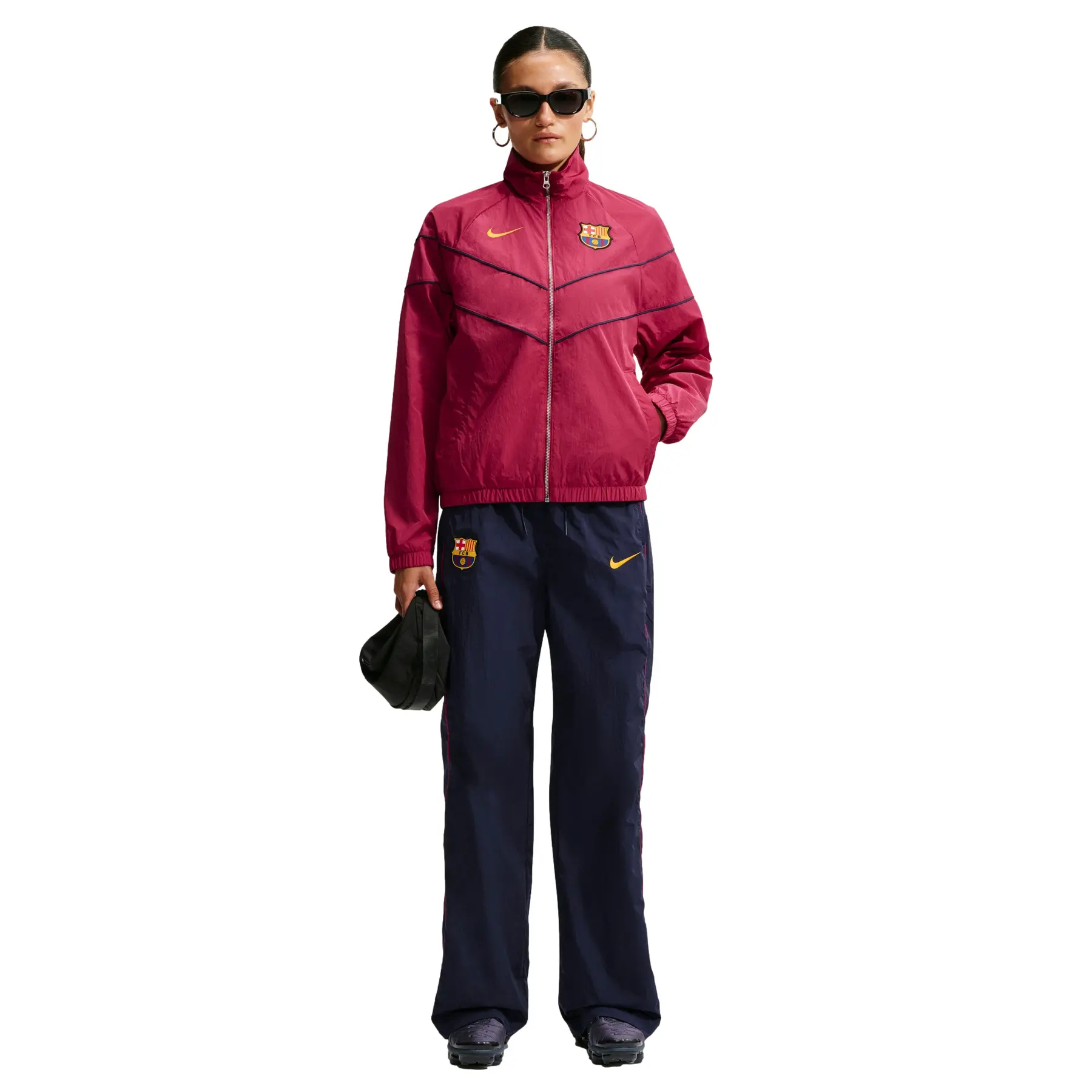 Damen wasserdichte Jacke FC Barcelona 2026/27