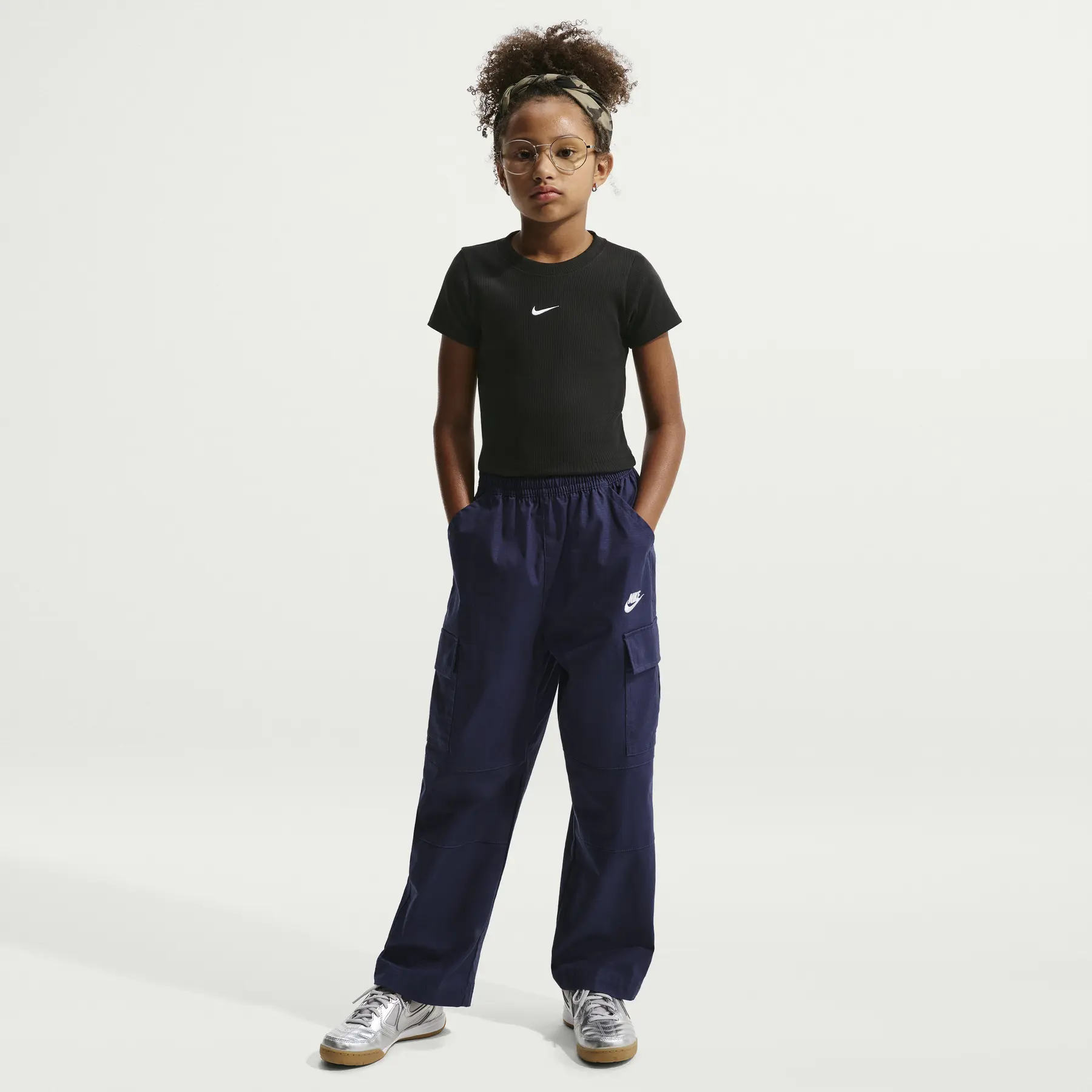 Ripp T-Shirt für Mädchen Nike