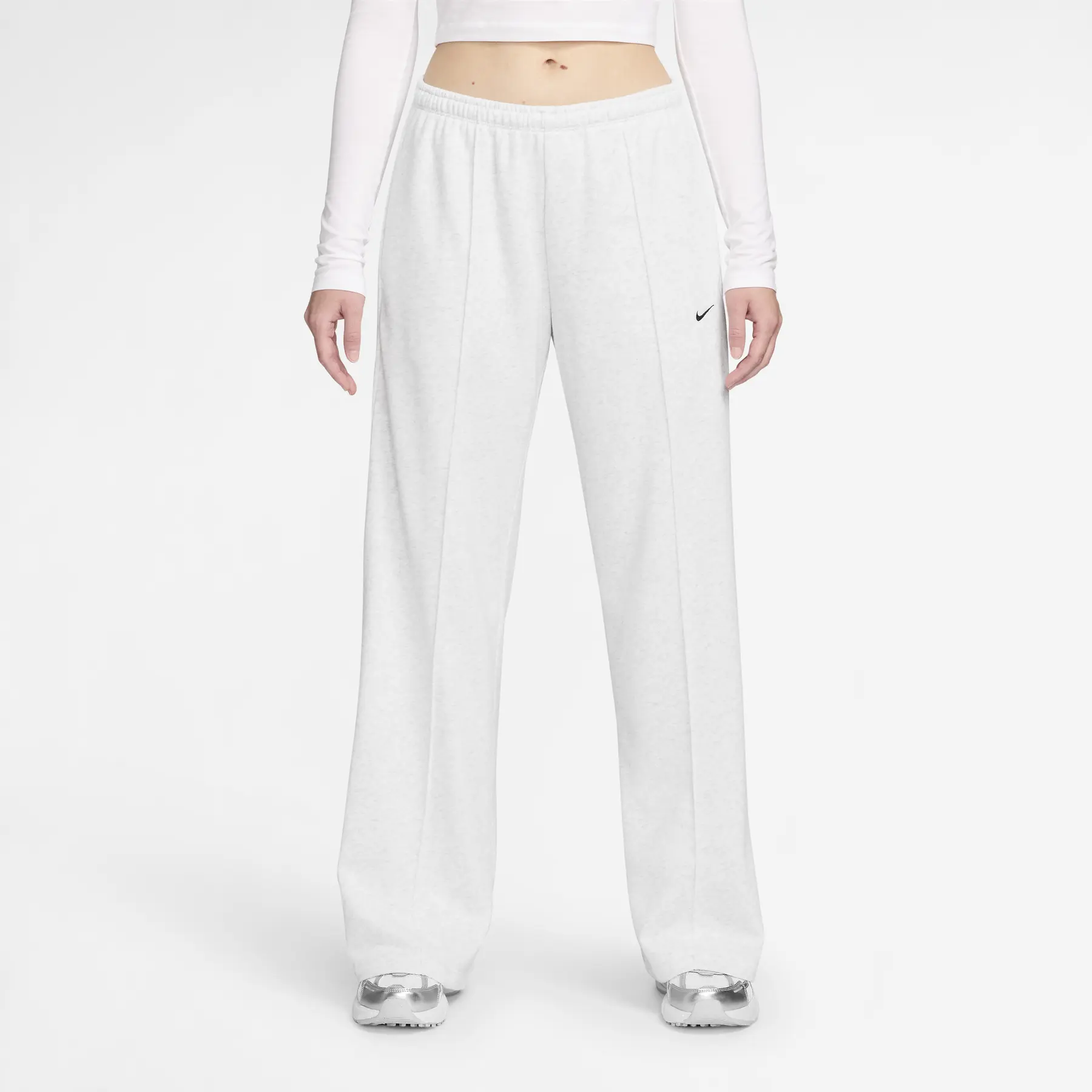 Trainingshose Damen French Terry - Blanc - female - Size: XS