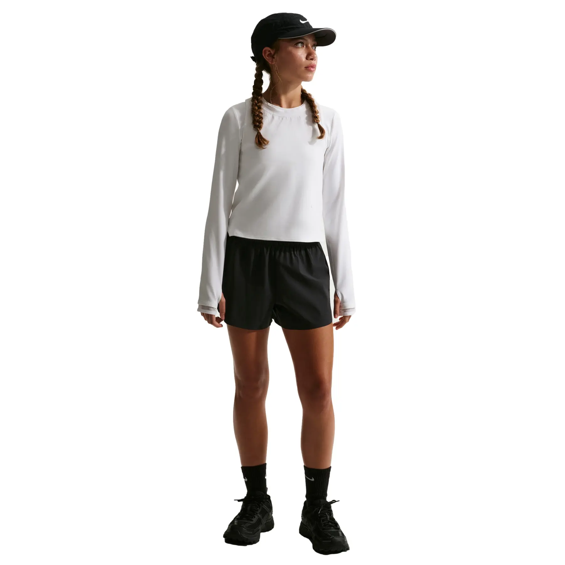 Nike Girls Noir 'S Shorts Mavn