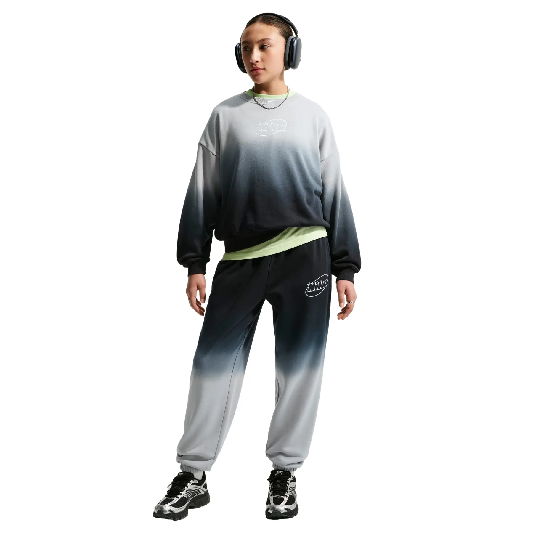 Mädchen Sweatshirt Nike Studio Fleece Lightweight