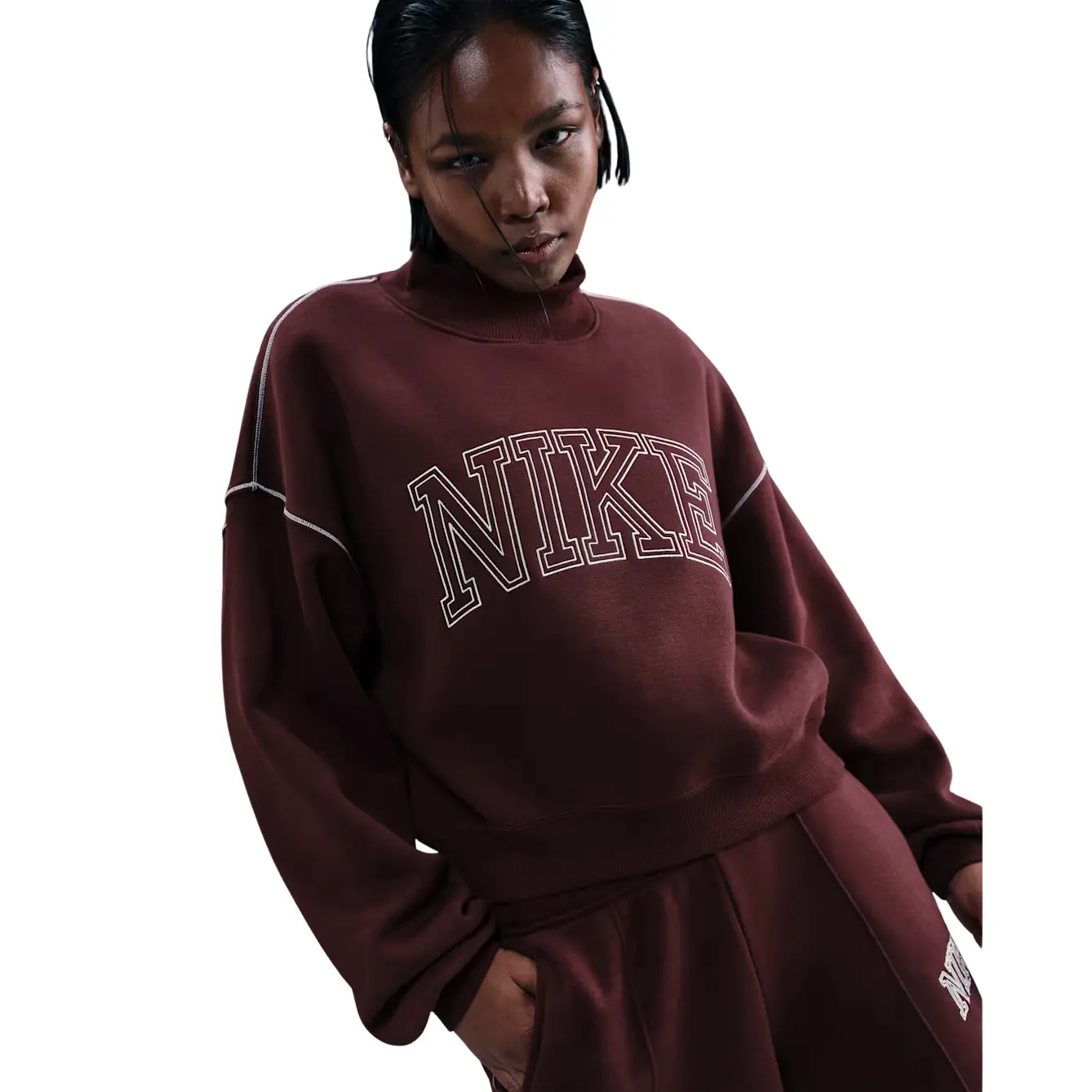 Sweatshirt woman Nike Phoenix Fleece | Foot-Store