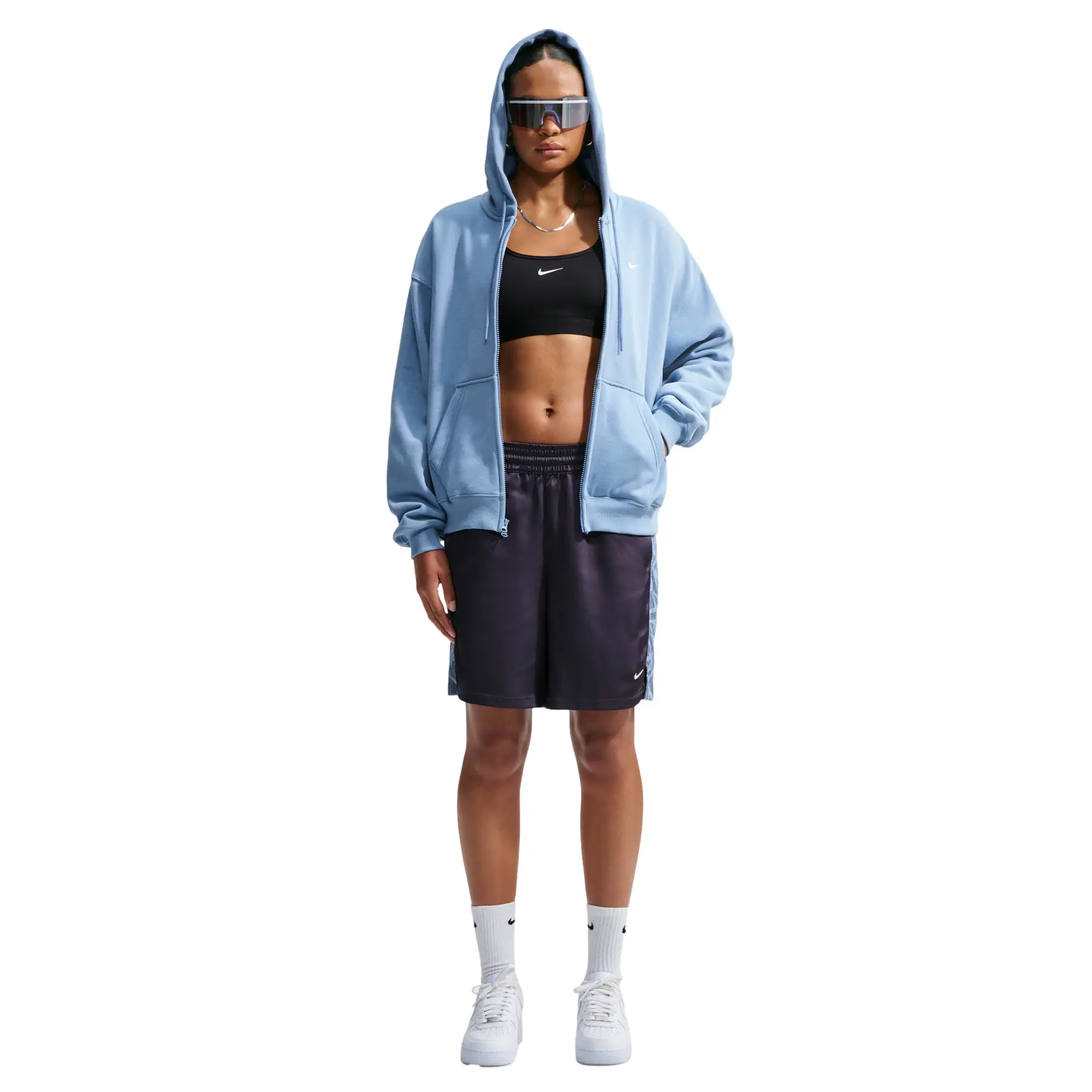 Damescapuchon Nike Studio Fleece