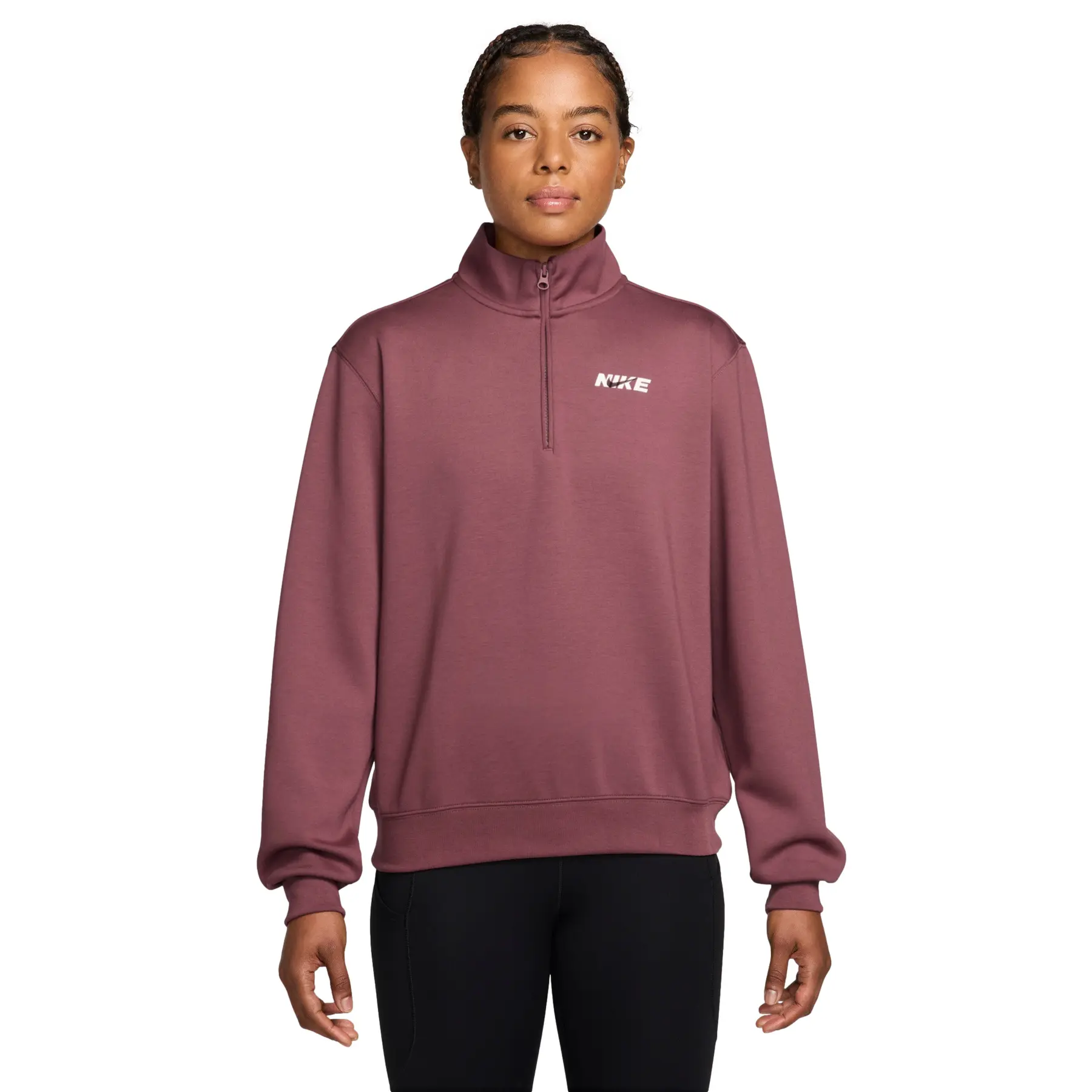Women's training top Nike Studio Fleece Sport