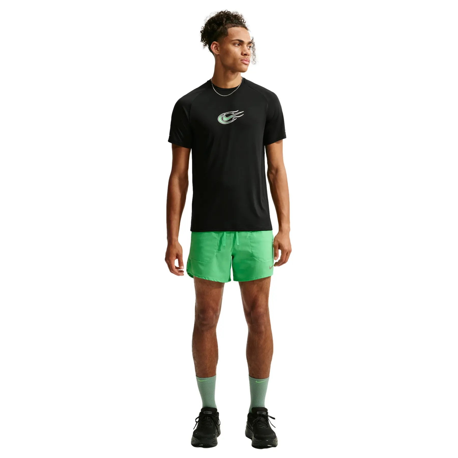 Nike Men's Noir Maillot Stride