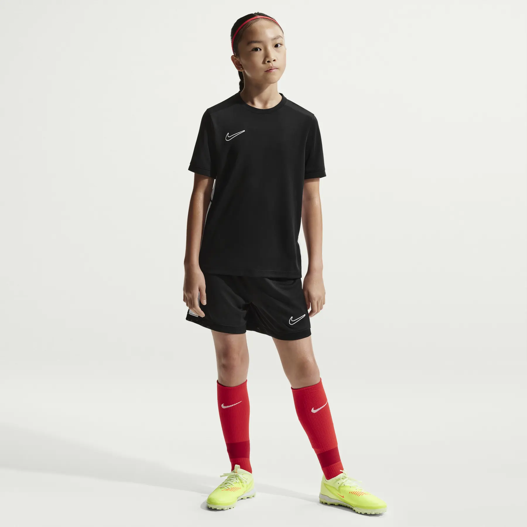Shorts für Kinder Academy - Noir - female - Size: 7/8 ans