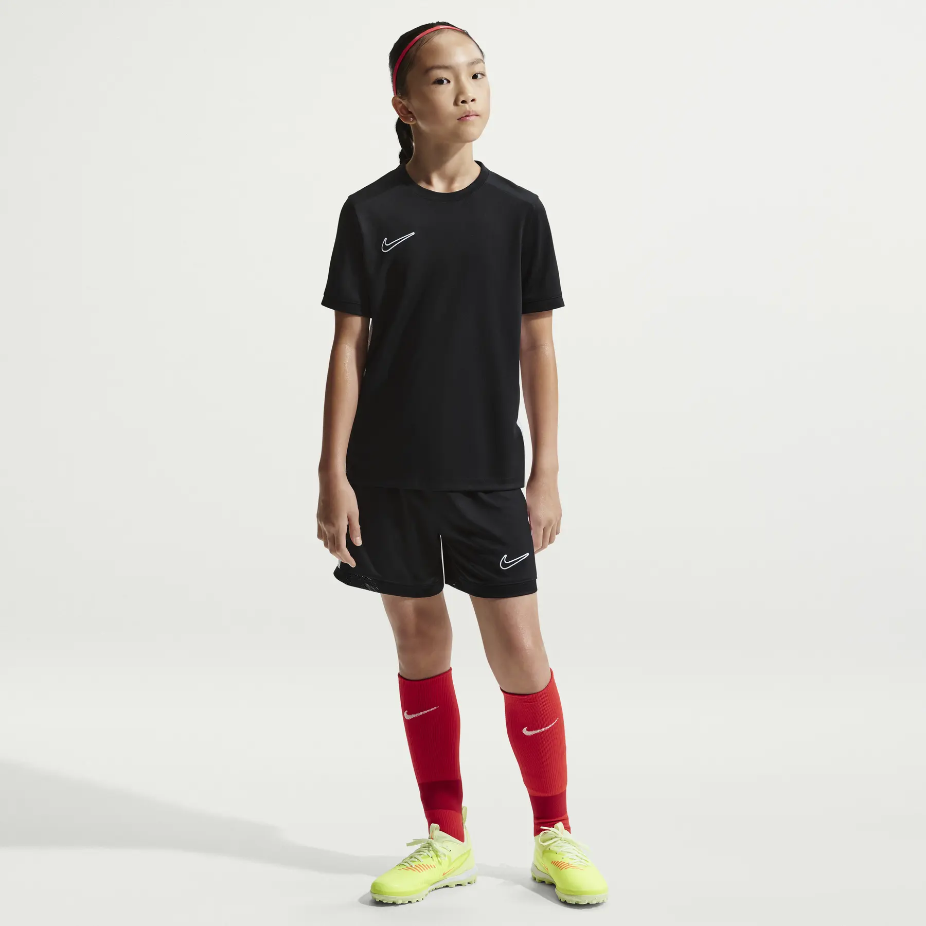 Mädchen-Trikot Academy - Noir - female - Size: 10/12 ans