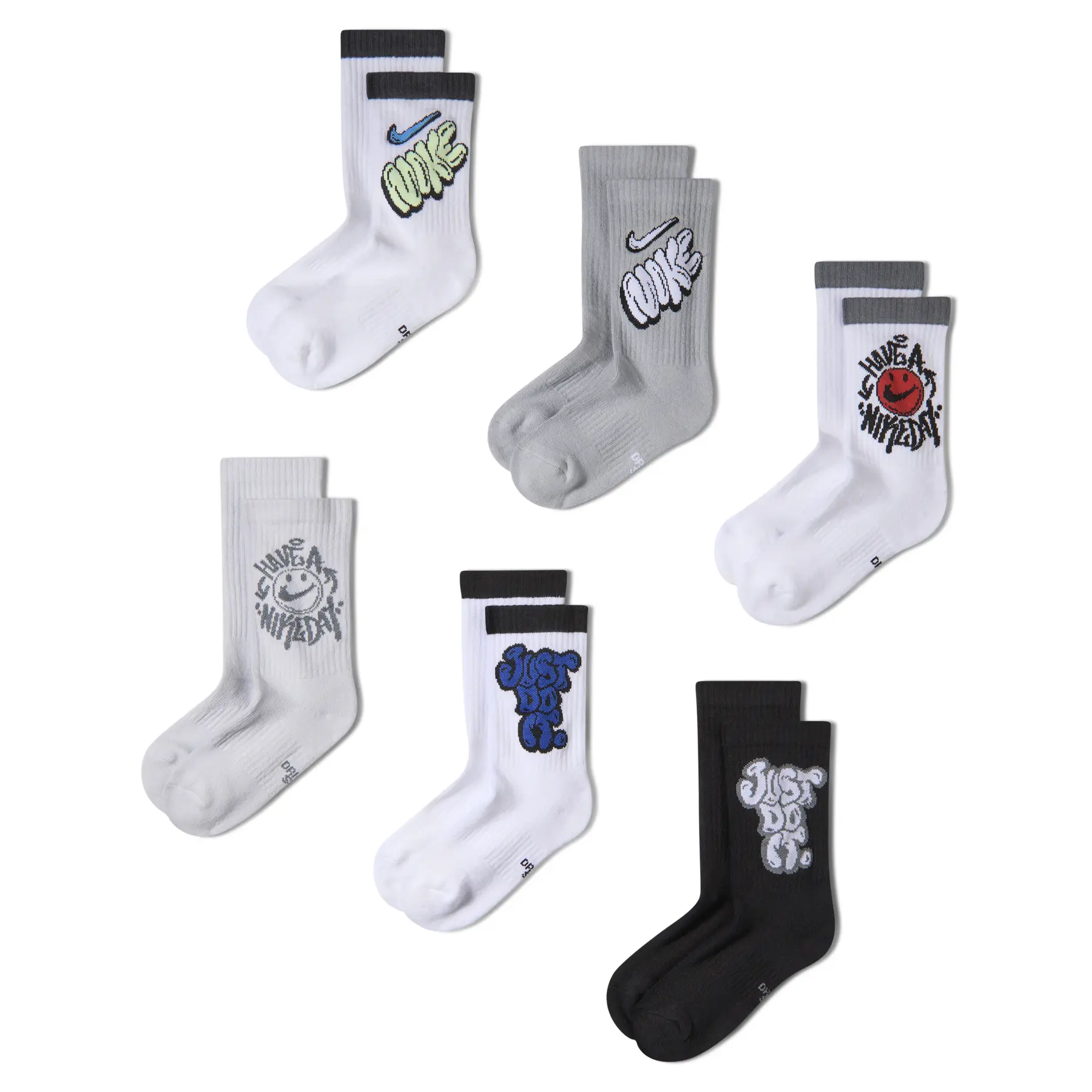 Socken Kinder Nike Everyday Cushioned (x6)