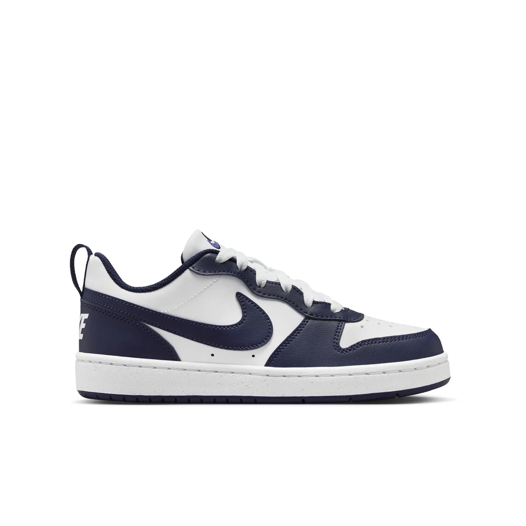 Nike キッズスニーカー US 2Y ネイビー/ホワイト　21cm モアテン Children's Trainers Nike Court Borough Low Next Bloom | Foot-Store