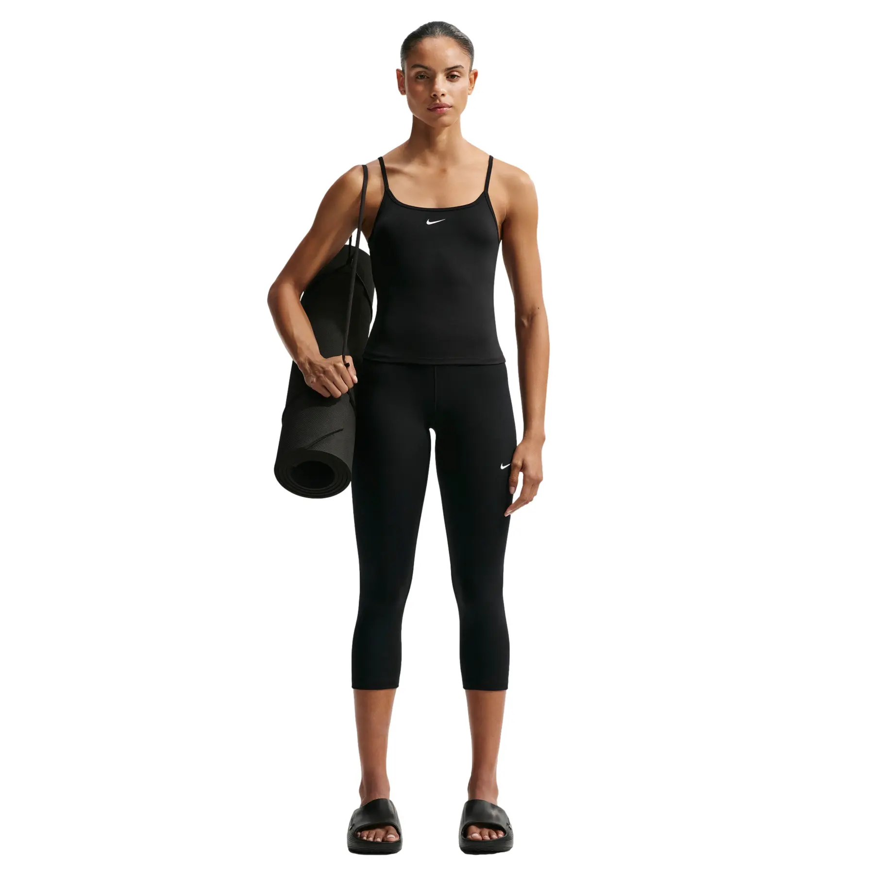 Damen-Top One Fitted - Noir - female - Size: L