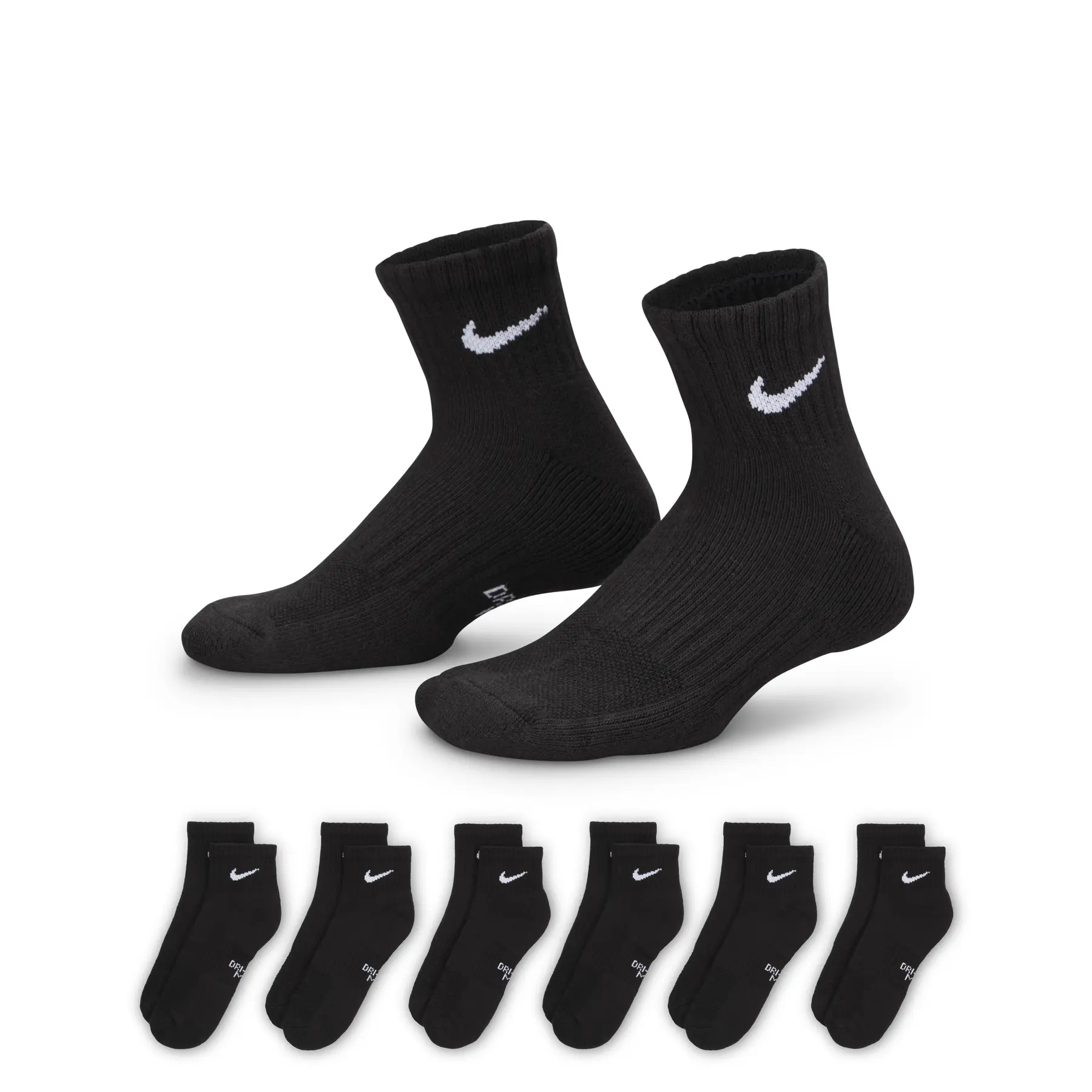 Socken für Kinder Nike Everyday (x6)