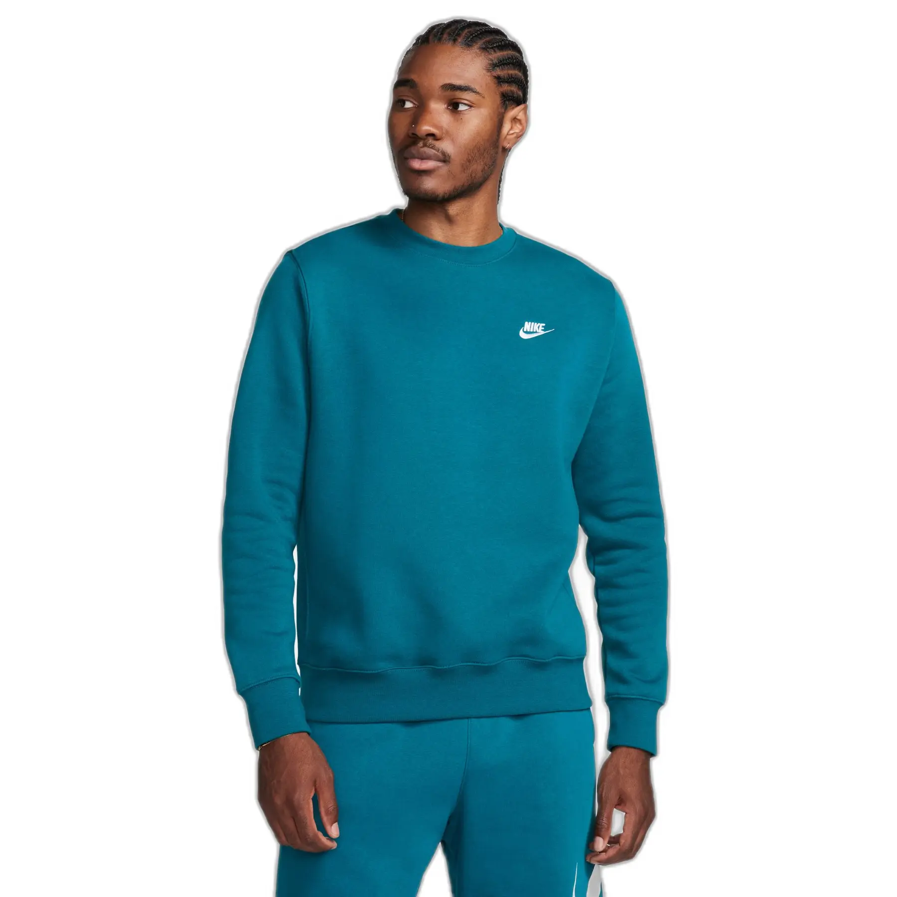 Sweatshirt mit Rundhalsausschnitt Club Fleece - Bleu - male - Size: XS
