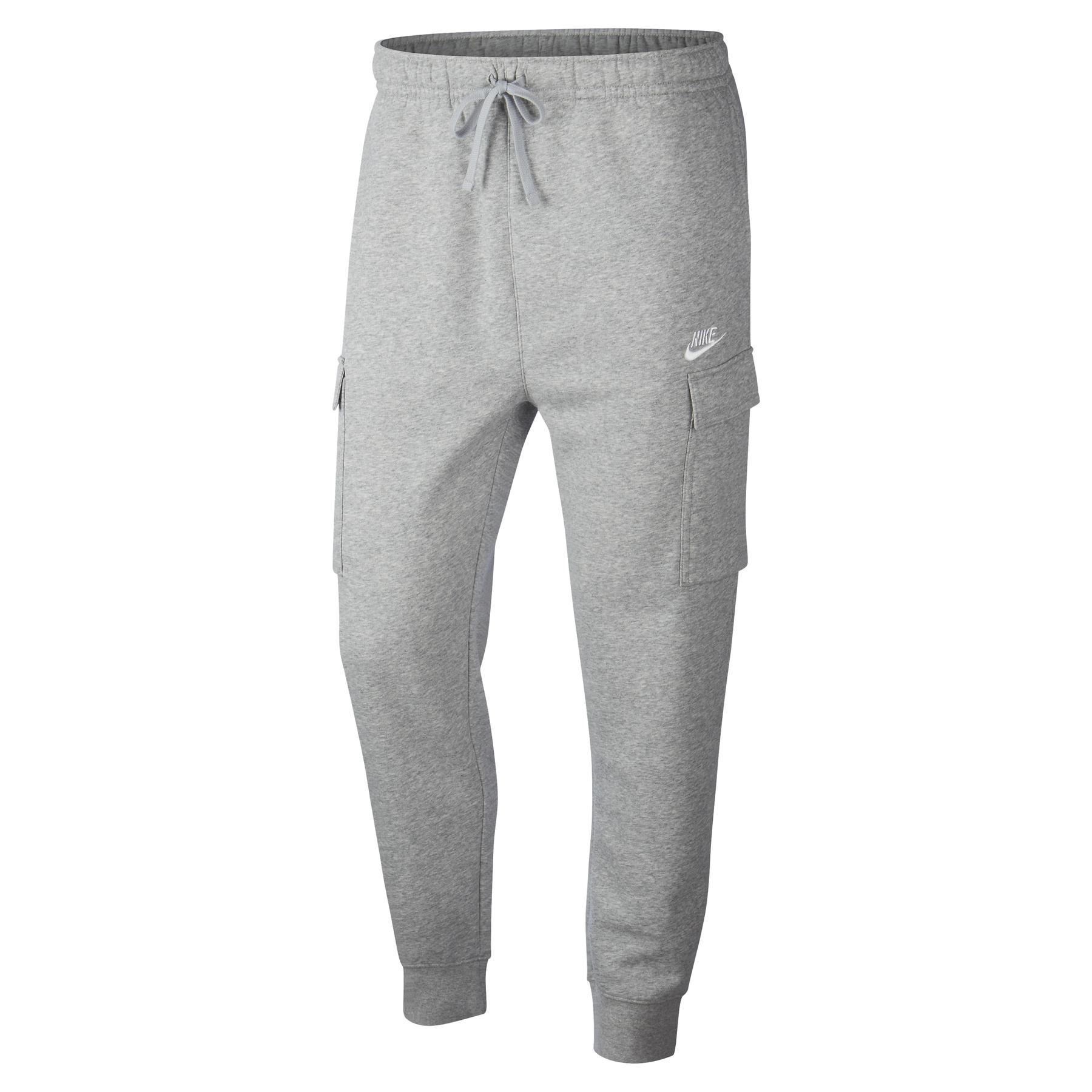 0193147747362 - NSW Club Sweathose Herren in dk grey heather-matte silver-white