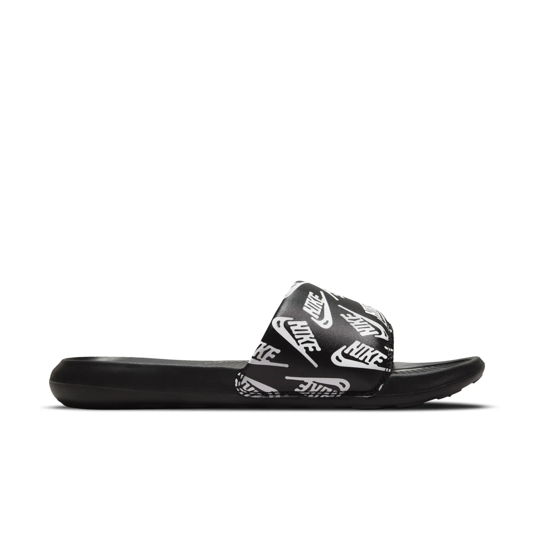 0195242576427 - Victori One Herren-Slides mit Print - Schwarz