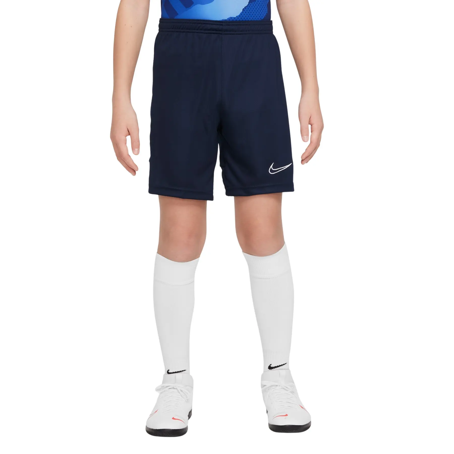 Kindershorts Dri-FIT Academy - Bleu - unisex - Size: 8/10 ans