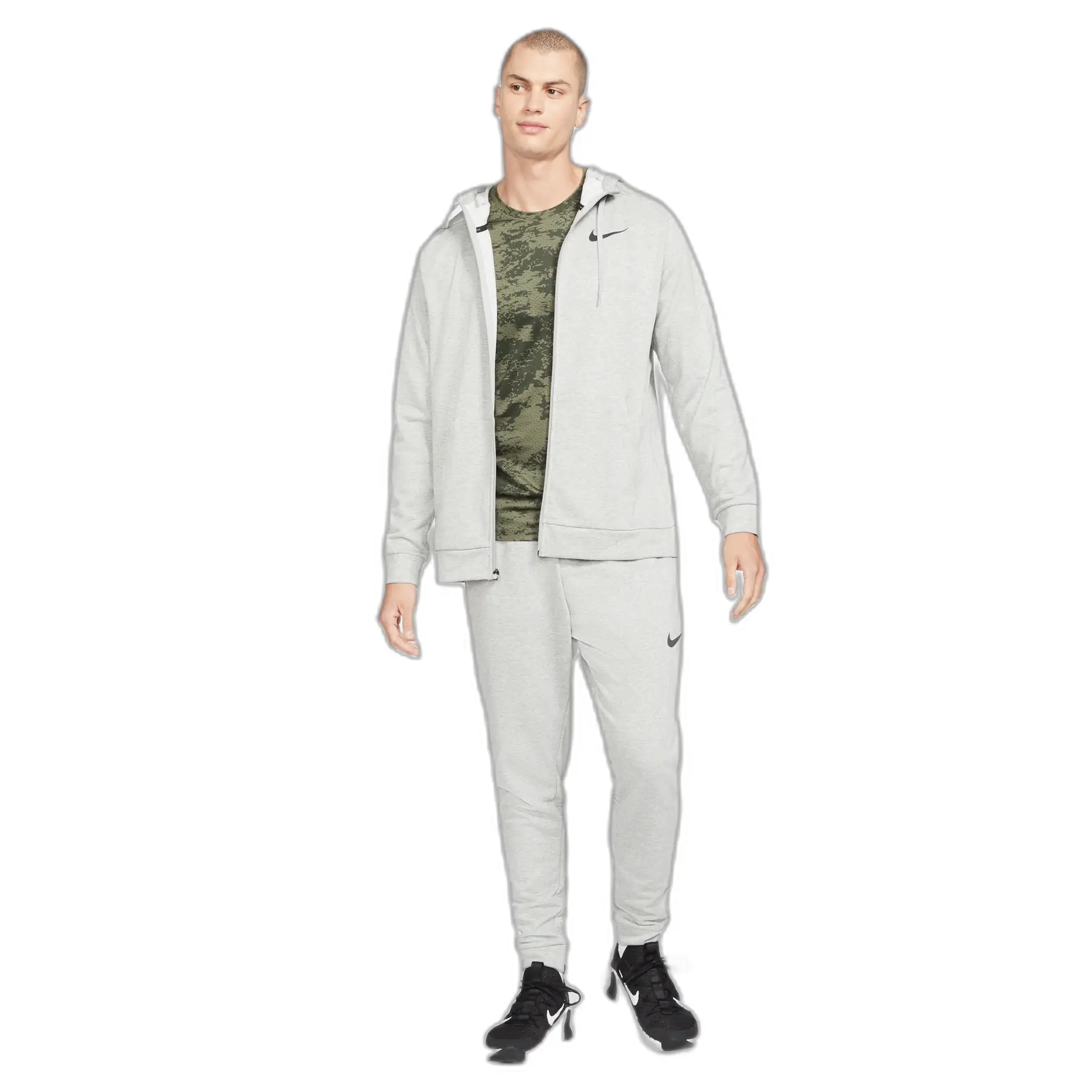 Hoodie Dri-Fit - Gris - male - Size: M