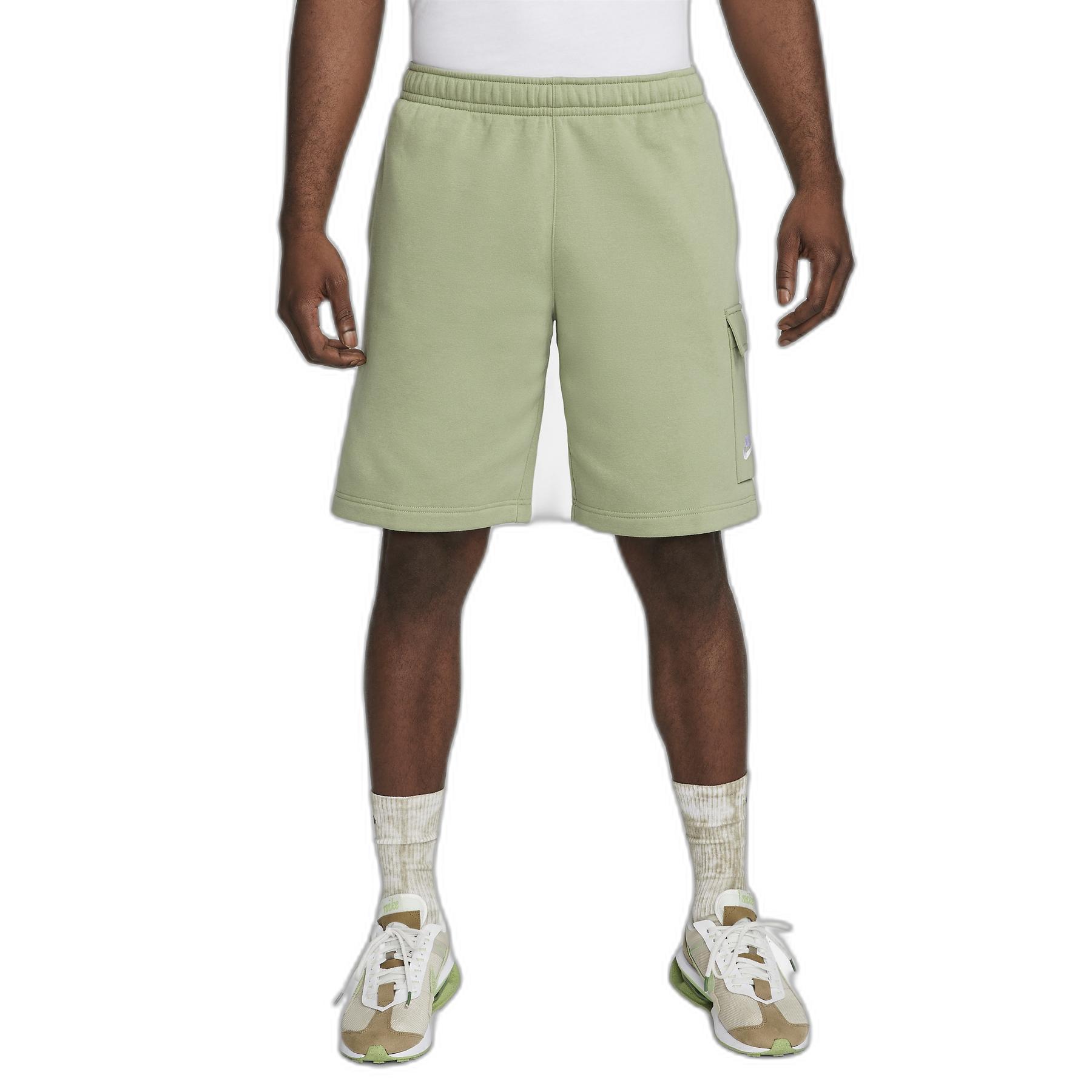 0196154924177 - - Club Fleece - Cargo-Shorts in Grün