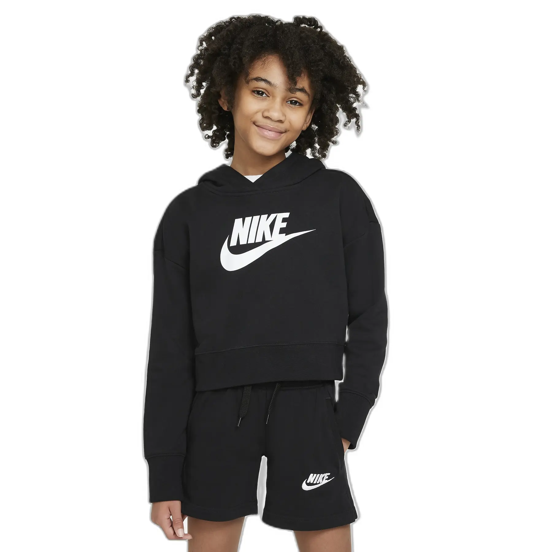 Mädchen-Hoodie Nike Club