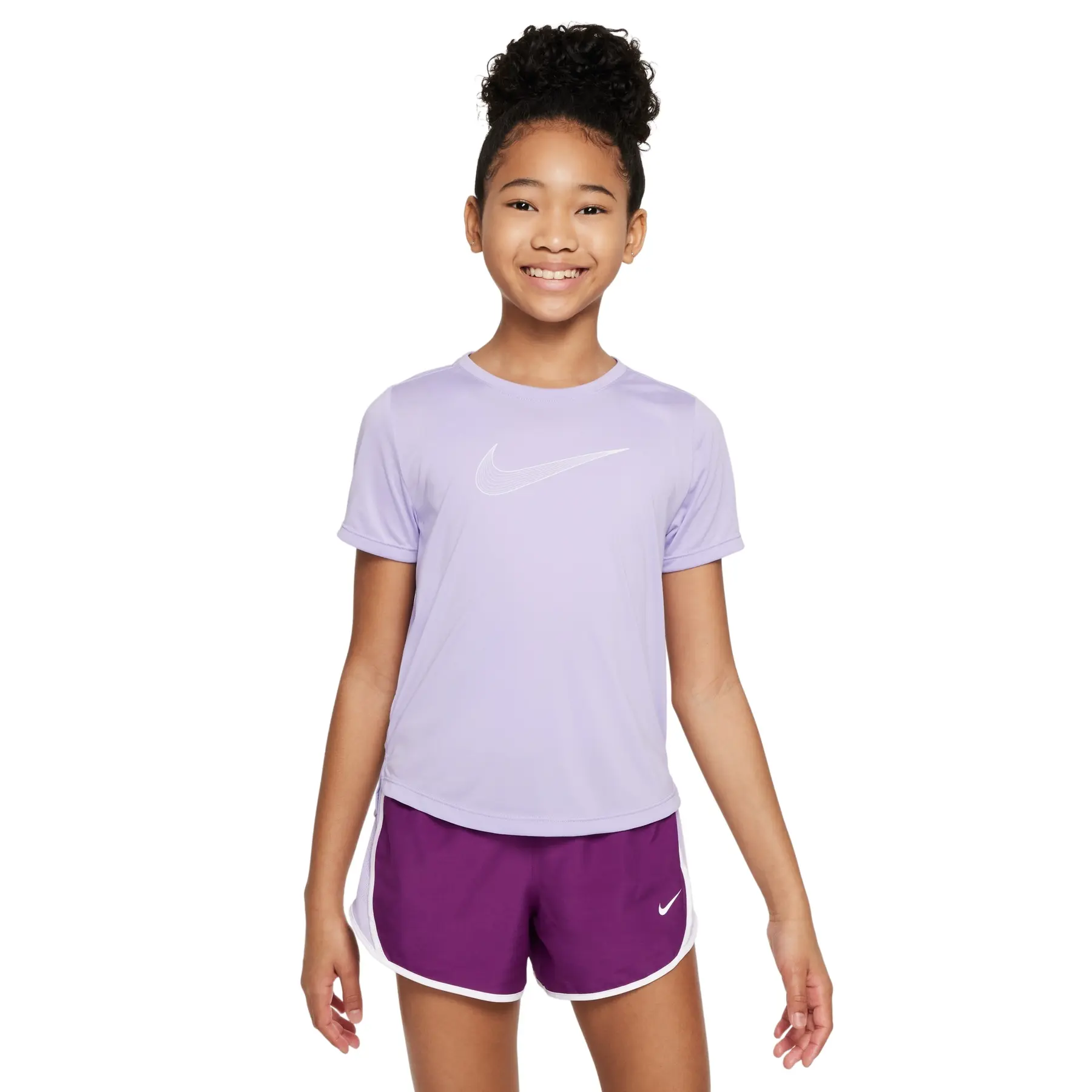 Mädchen-Trikot Dri-FIT One - Violet - female - Size: 8/10 ans