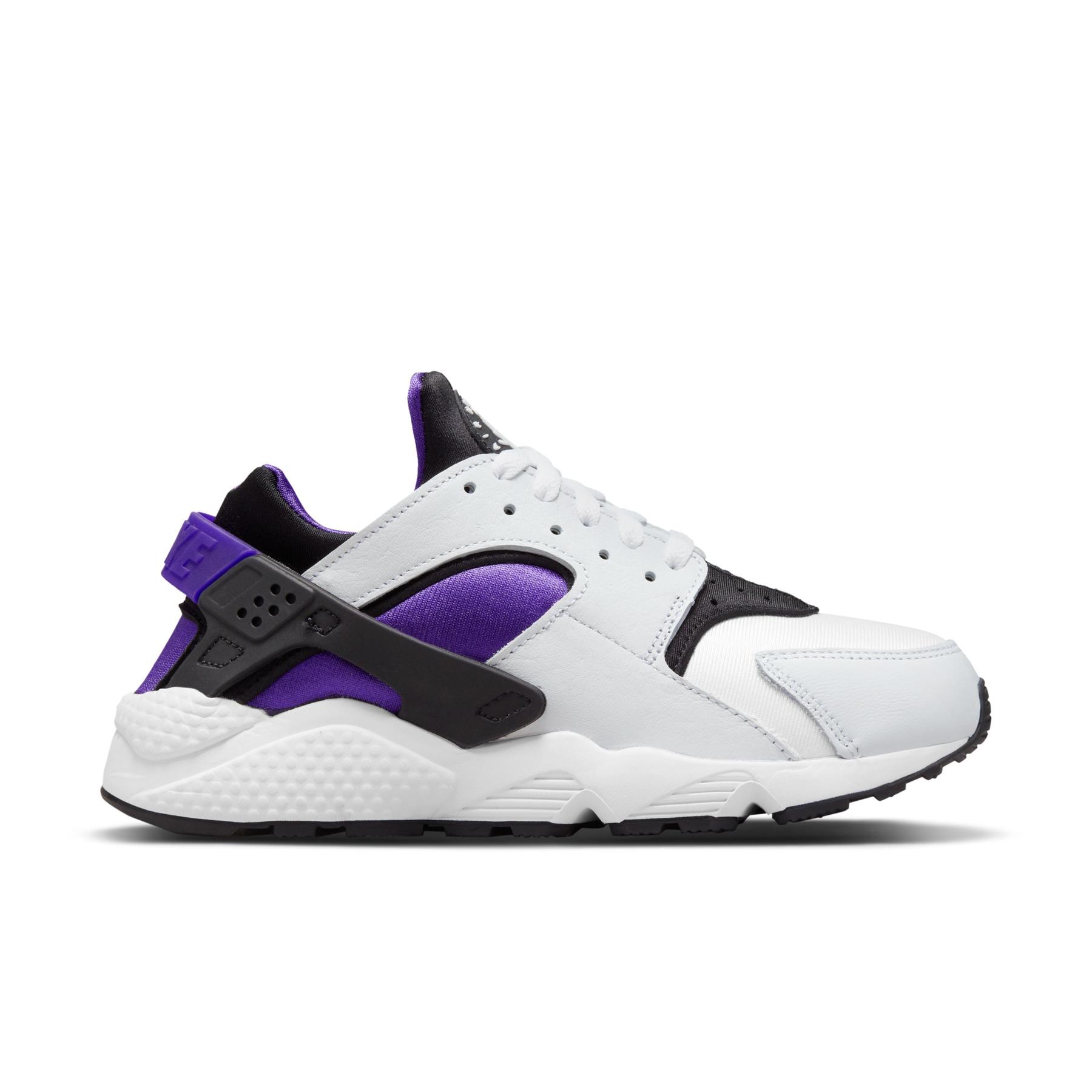 0195866183476 - - Air Huarache - Sneaker in Weiß und Schwarz und Electro-Lila