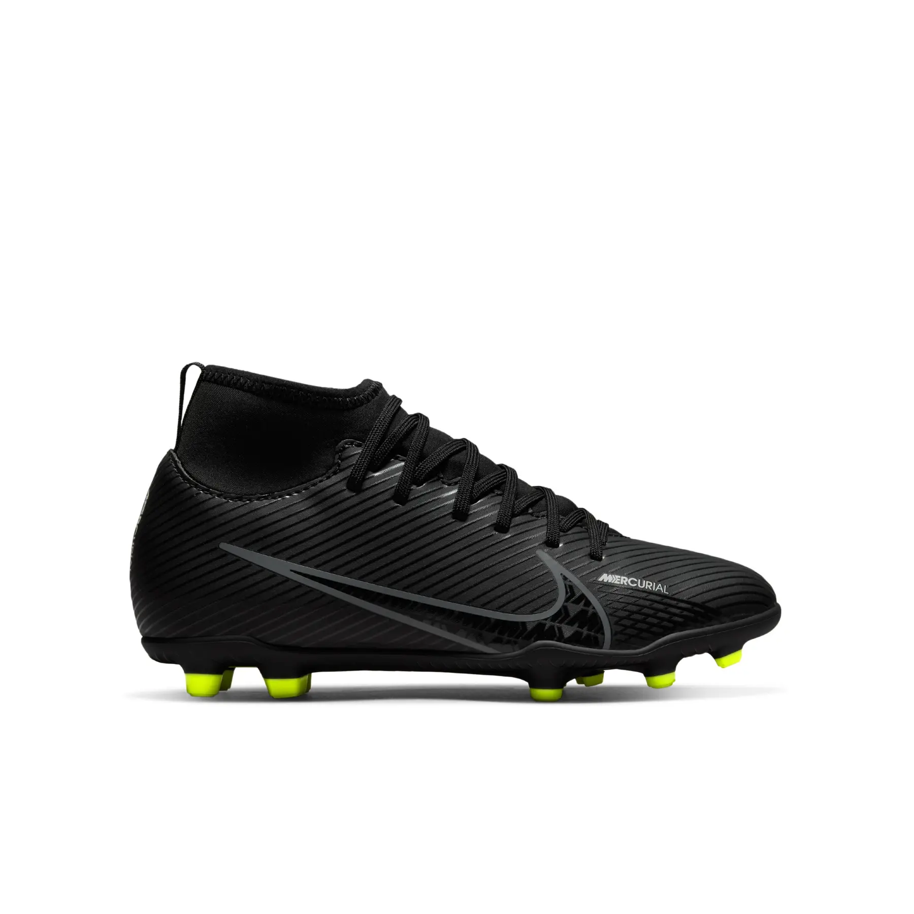 Nike Chaussures de football enfant Nike Mercurial Superfly 9 Club FG/MG - Shadow Black Pack