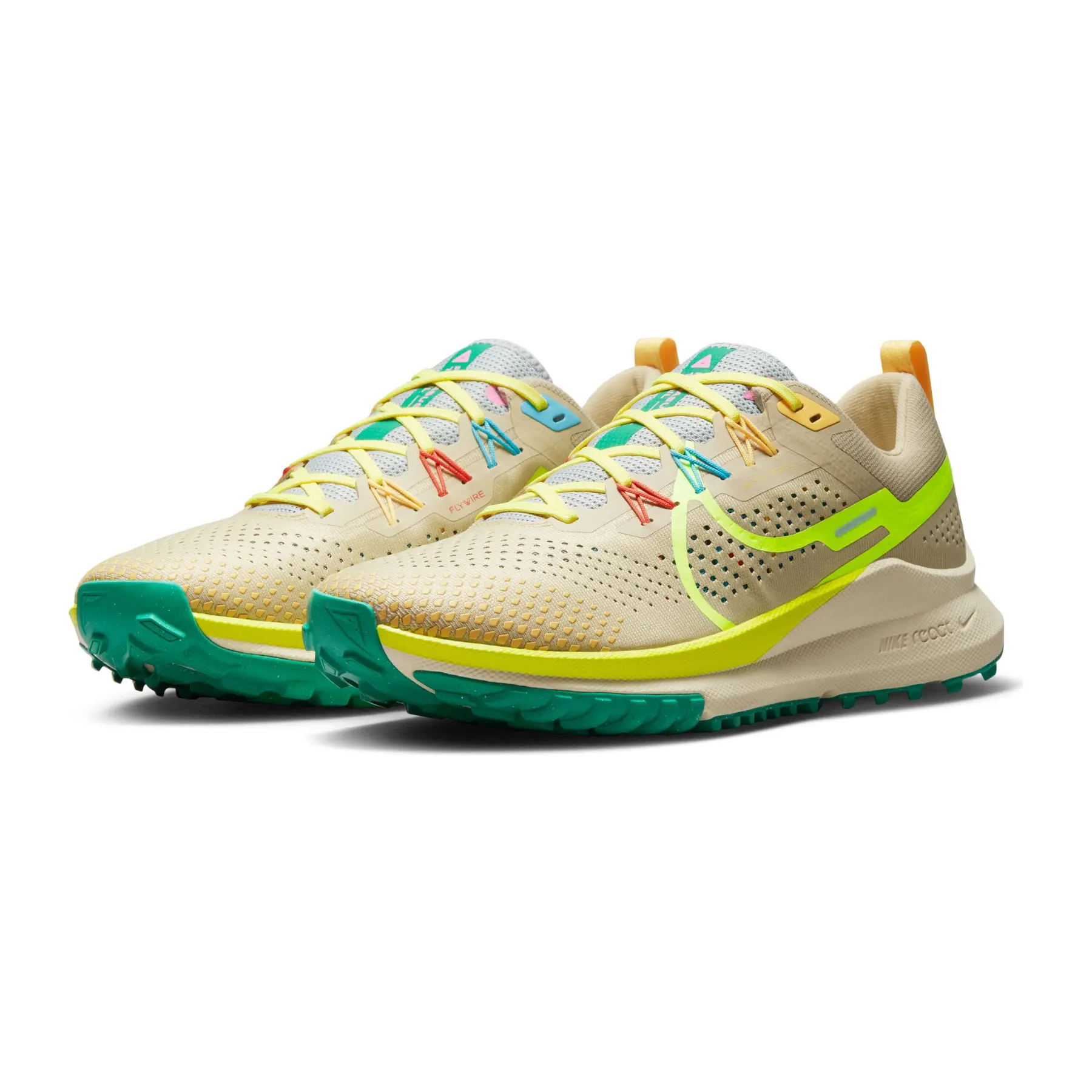 Nike React Pegasus Trail 4 Trail Running Shoes DJ6158-403 Men 6 Women 7.5 NIB Black Nike React Pegasus Trail 4 | SVD main image 3