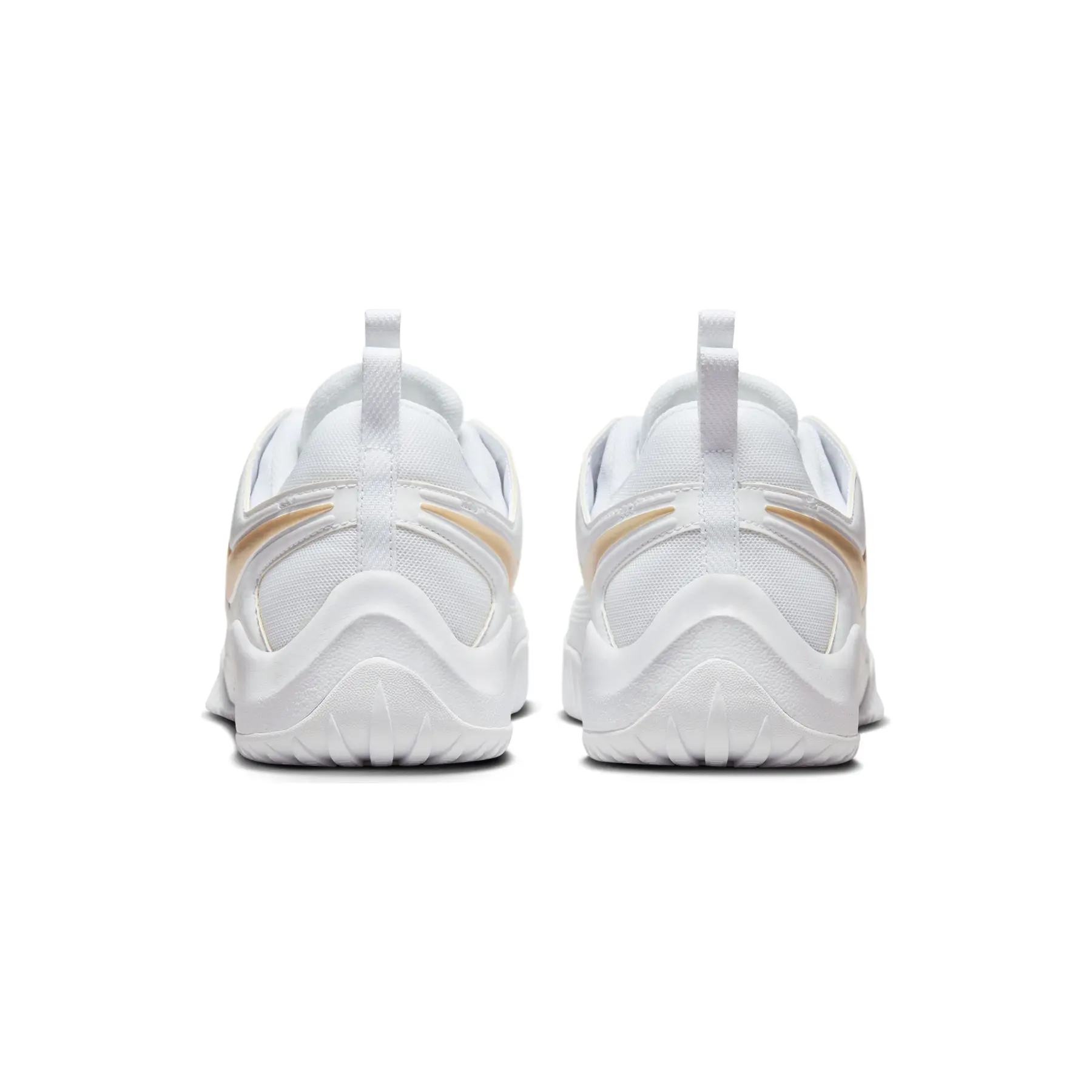 Nike Air Zoom Hyperace 2 SE Men’s Size 8 Volleyball Shoes White Gold DM8199-170 Nike Air Zoom Hyperace 2 SE White Metallic Gold for Sale  main image 2
