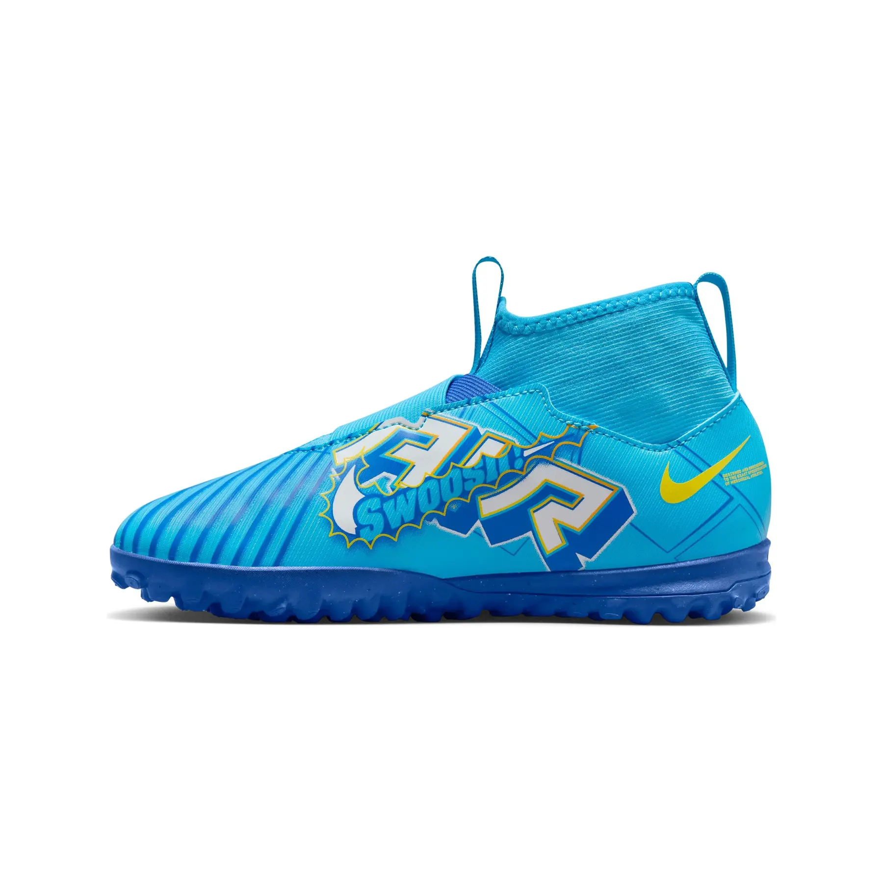 送料無料 新品 NIKE ZOOM SUPERFLY9ACADEMY KM TF Children's Football Boots Nike Zoom Mercurial Superfly 9 Academy