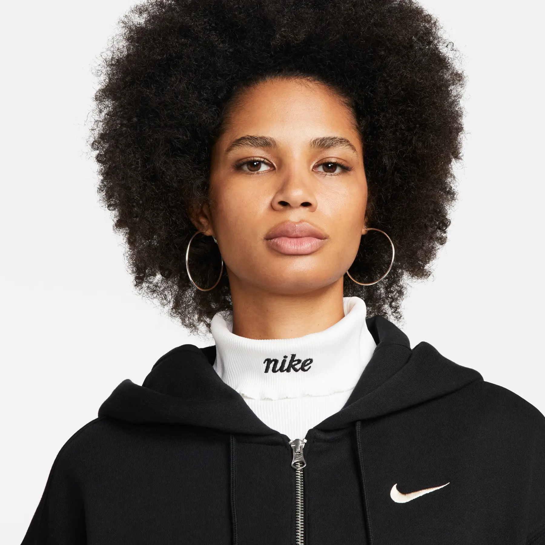 Women's oversize full-zip hoodie Nike Phoenix Fleece | Foot-Store